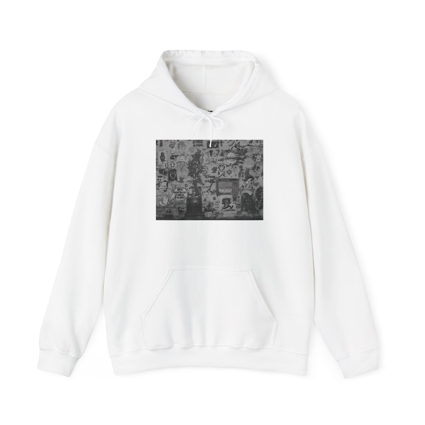 TELEVISION - Hooded Hoodie Sweatshirt - Cozy Unisex Pullover Jumper for Positive Vibes, Gift for Friends, Everyday Comfort, Self-Expression