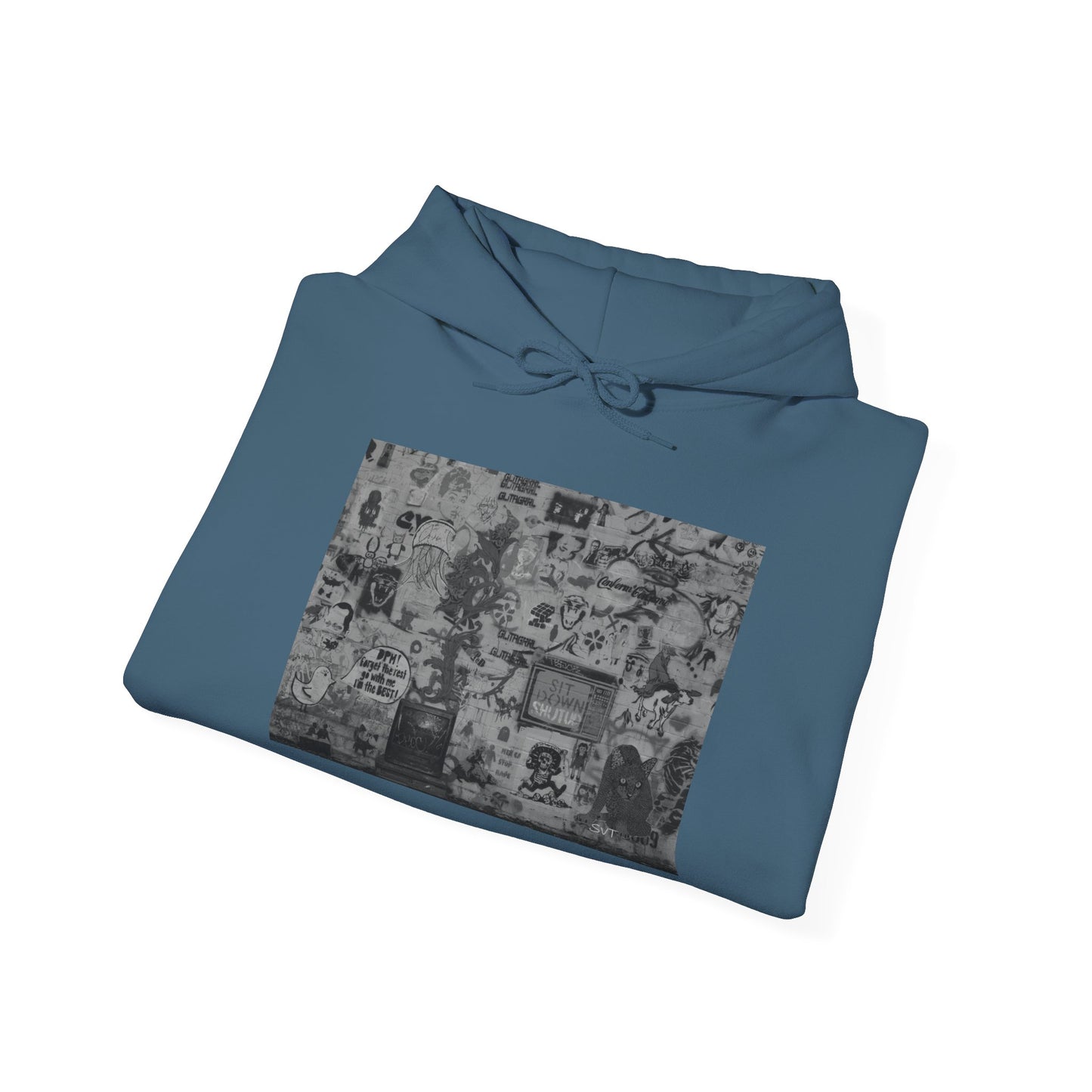 TELEVISION - Hooded Hoodie Sweatshirt - Cozy Unisex Pullover Jumper for Positive Vibes, Gift for Friends, Everyday Comfort, Self-Expression