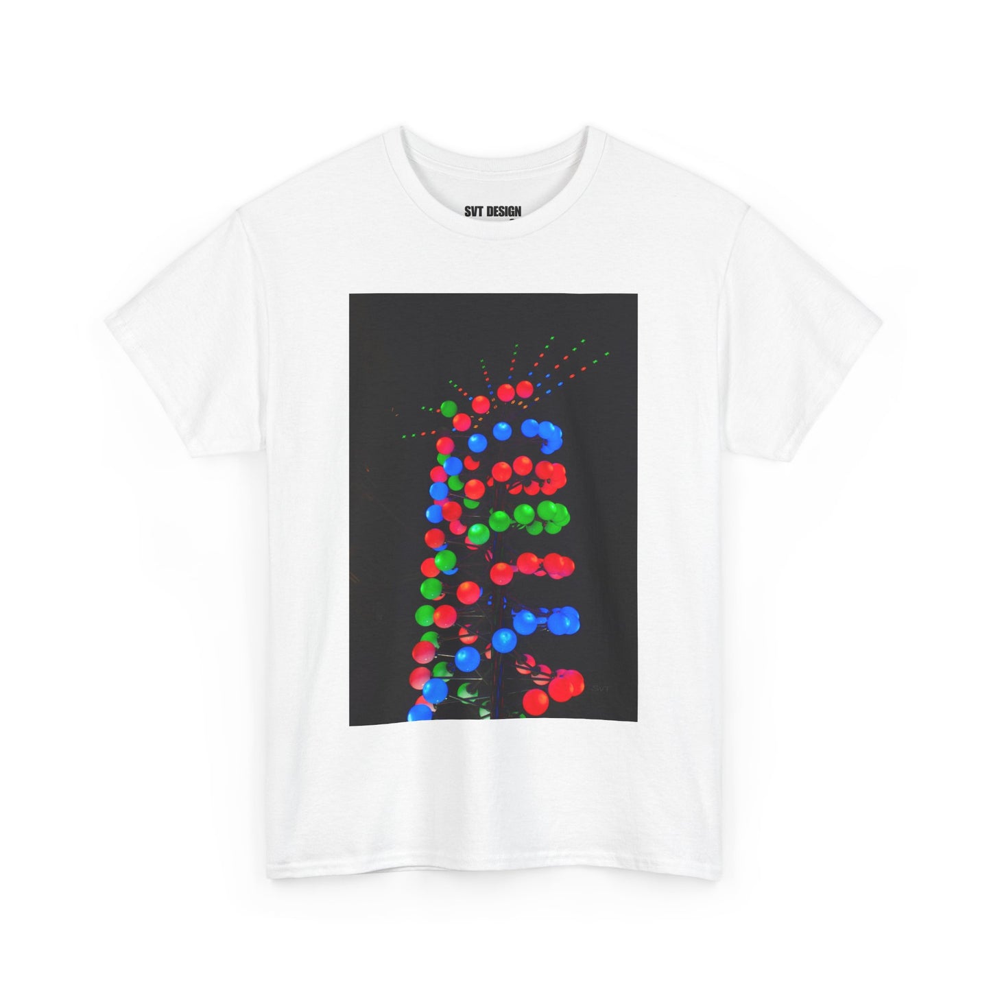 DISCO LIGHTS - Unisex Artistic Photographic Design T-Shirt Tee