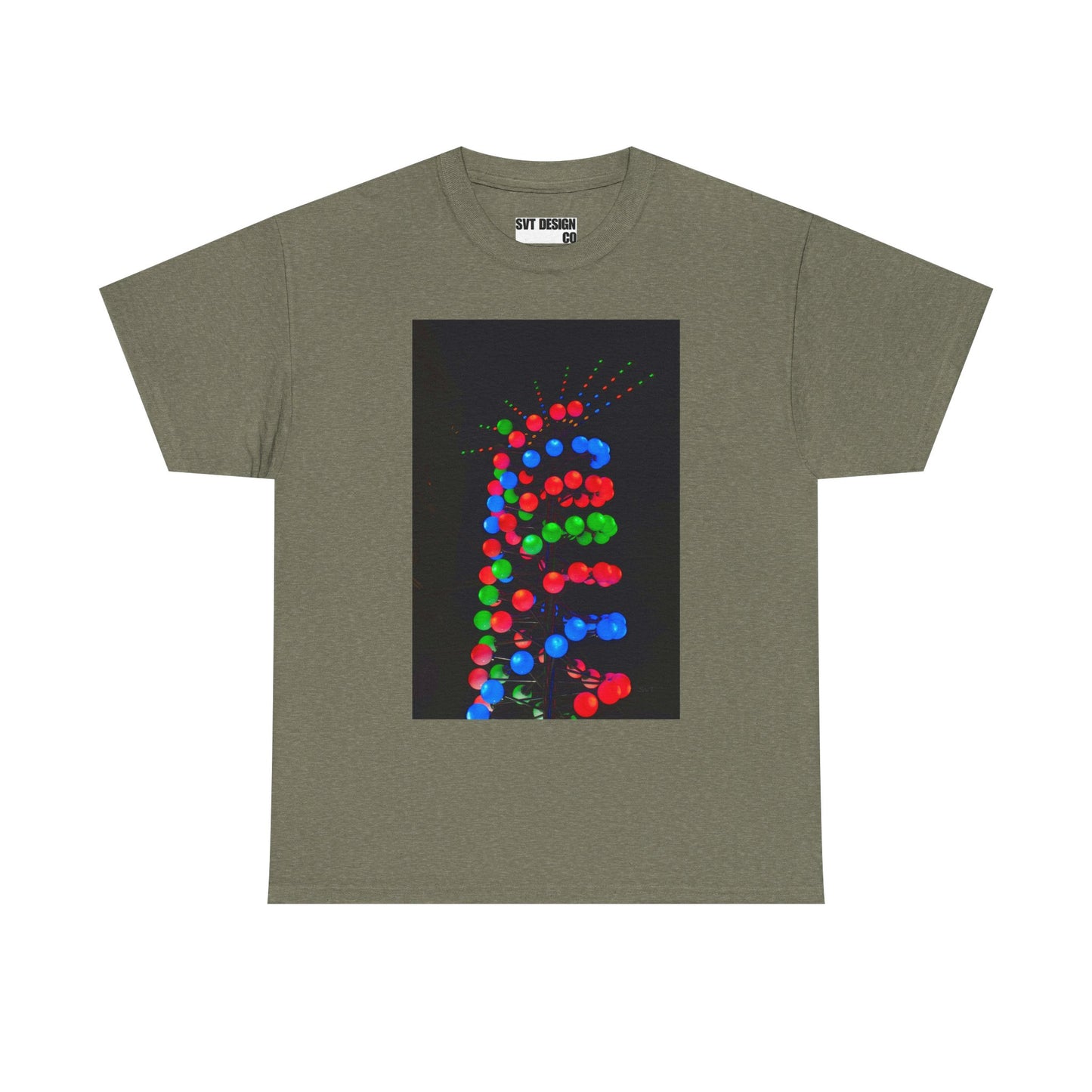 DISCO LIGHTS - Unisex Artistic Photographic Design T-Shirt Tee