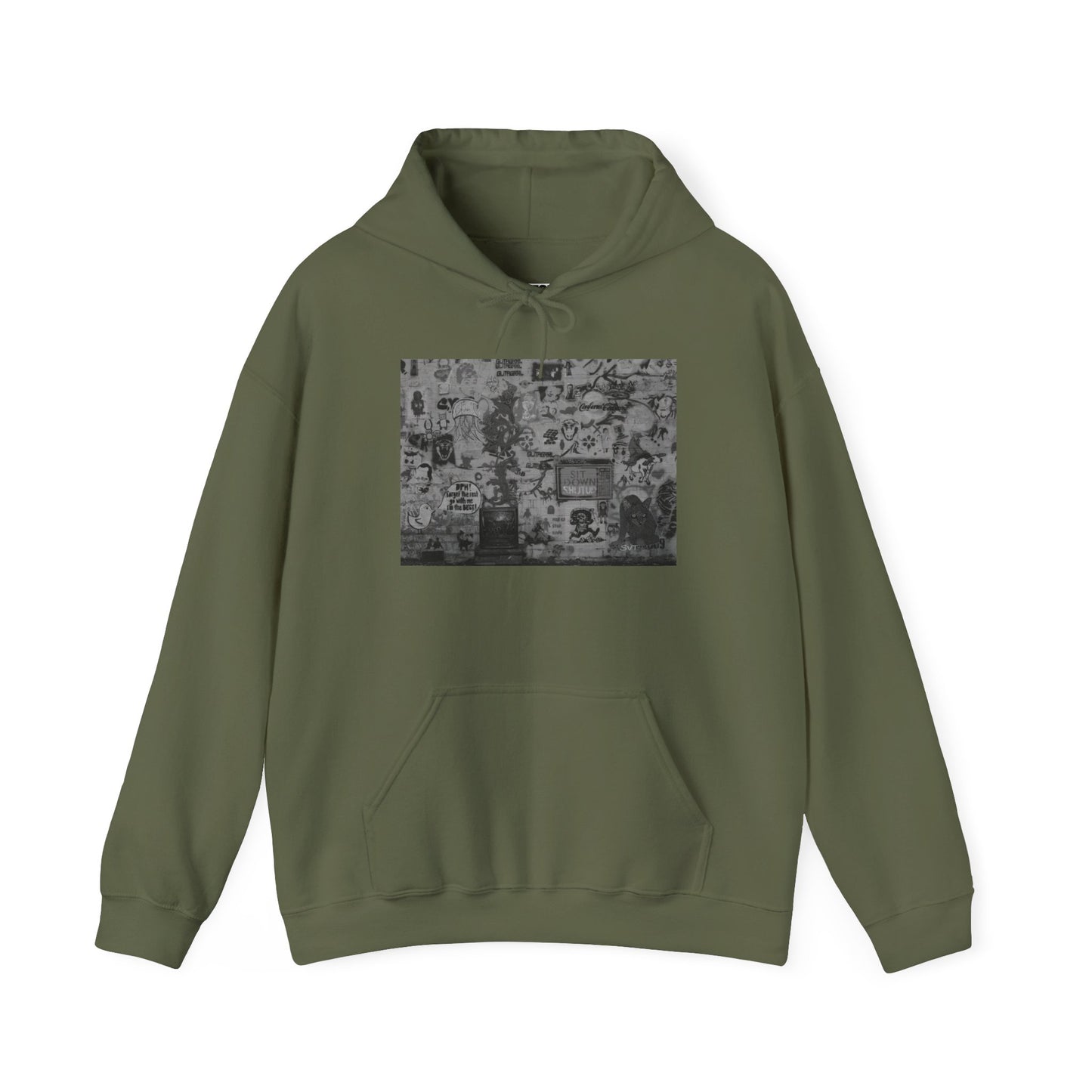 TELEVISION - Hooded Hoodie Sweatshirt - Cozy Unisex Pullover Jumper for Positive Vibes, Gift for Friends, Everyday Comfort, Self-Expression
