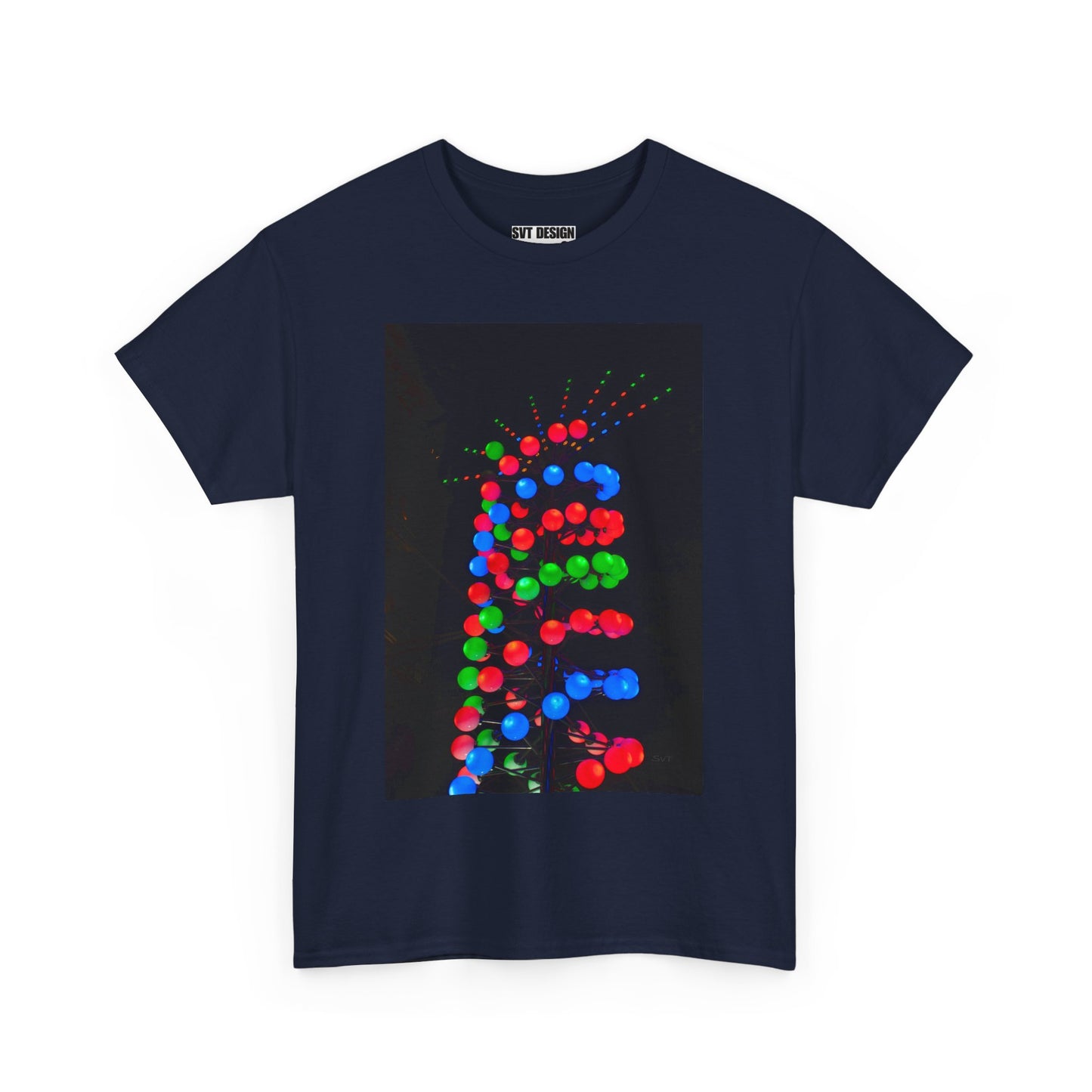 DISCO LIGHTS - Unisex Artistic Photographic Design T-Shirt Tee