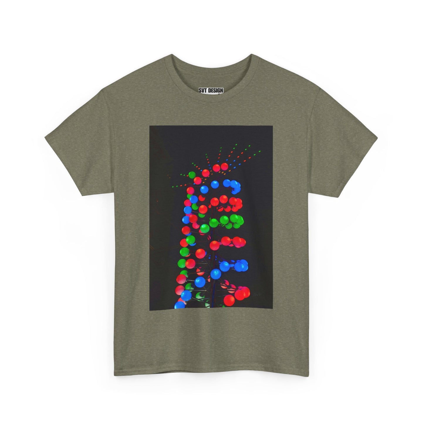 DISCO LIGHTS - Unisex Artistic Photographic Design T-Shirt Tee