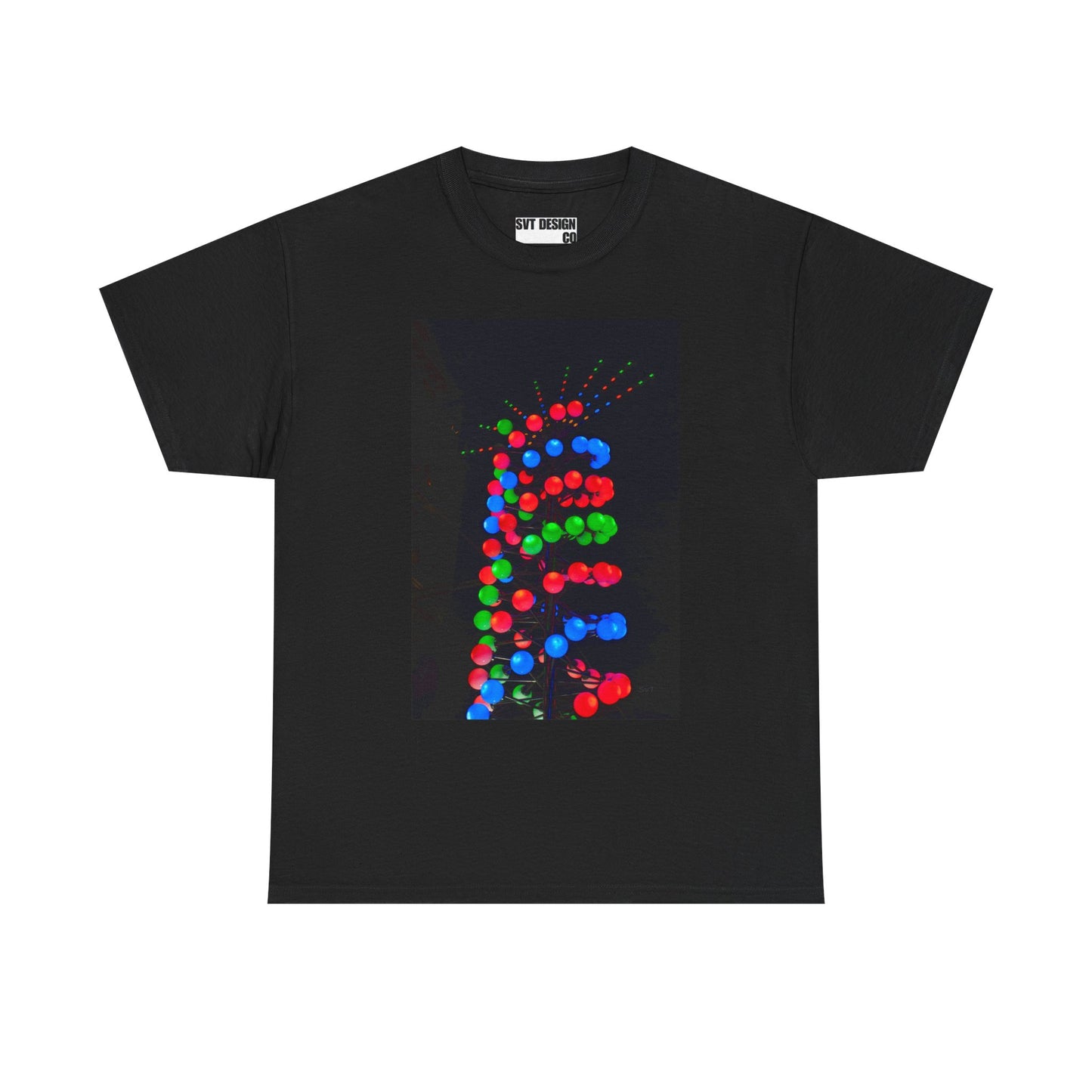 DISCO LIGHTS - Unisex Artistic Photographic Design T-Shirt Tee