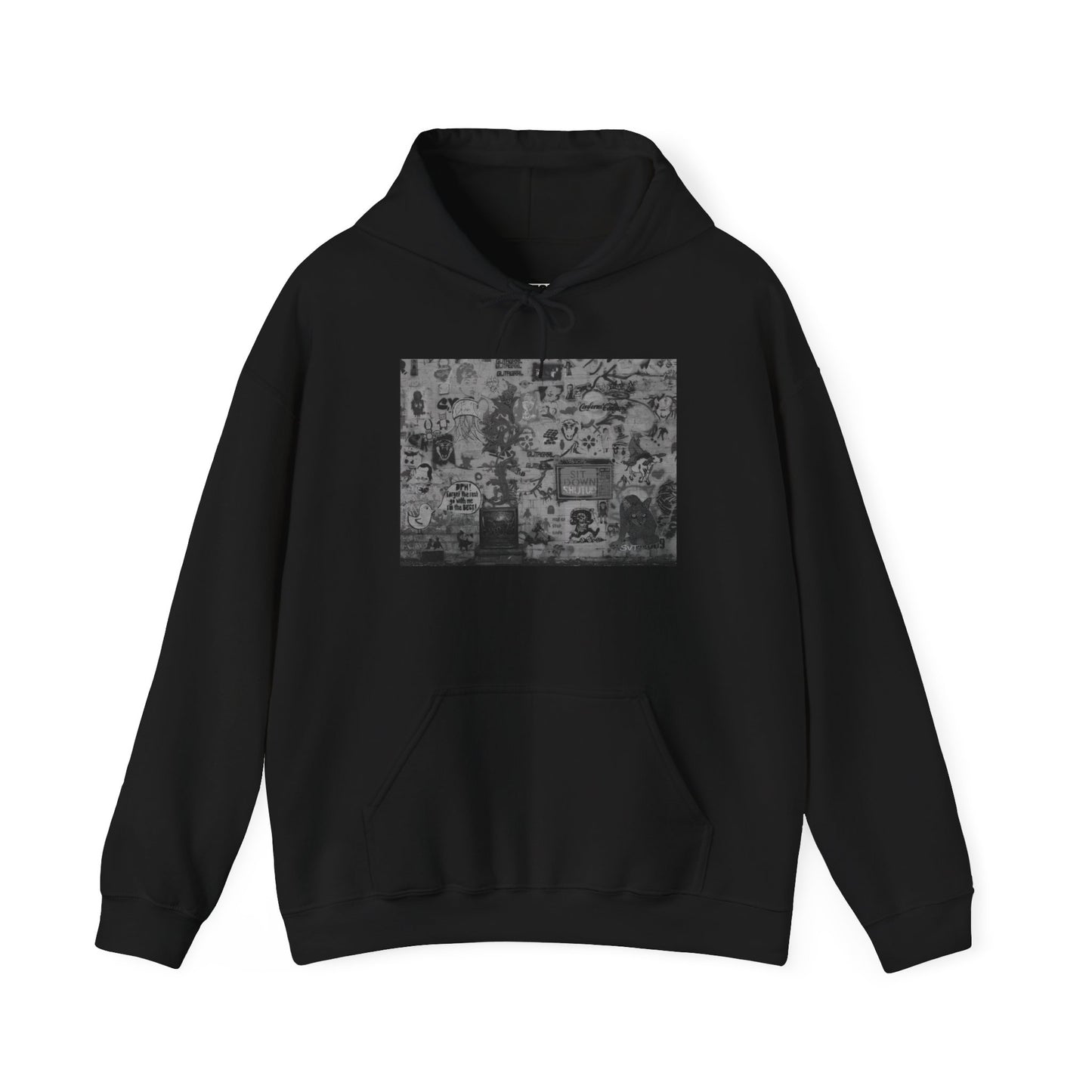 TELEVISION - Hooded Hoodie Sweatshirt - Cozy Unisex Pullover Jumper for Positive Vibes, Gift for Friends, Everyday Comfort, Self-Expression