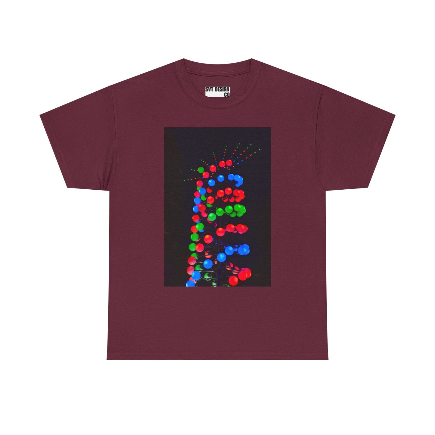 DISCO LIGHTS - Unisex Artistic Photographic Design T-Shirt Tee