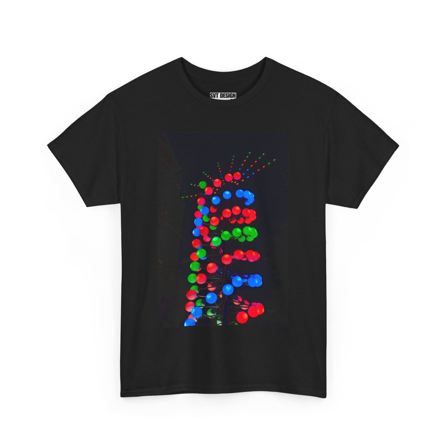 DISCO LIGHTS - Unisex Artistic Photographic Design T-Shirt Tee