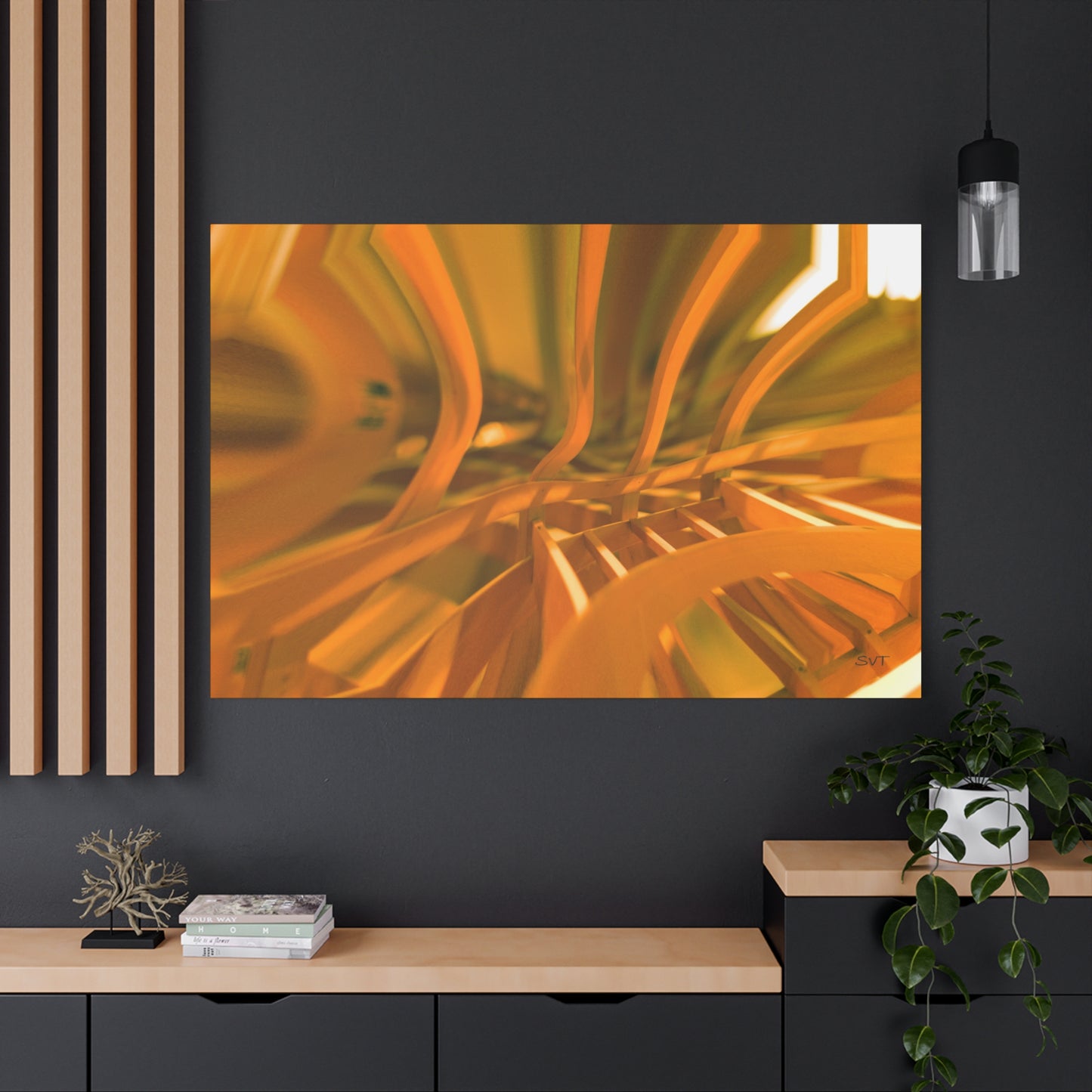 BEAMS - Matte Canvas, Stretched, 1.25"
