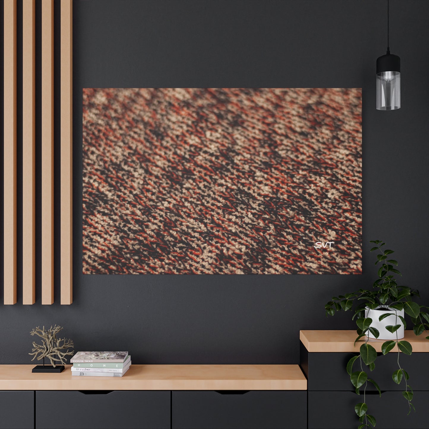 THREAD - Matte Canvas, Stretched, 1.25"