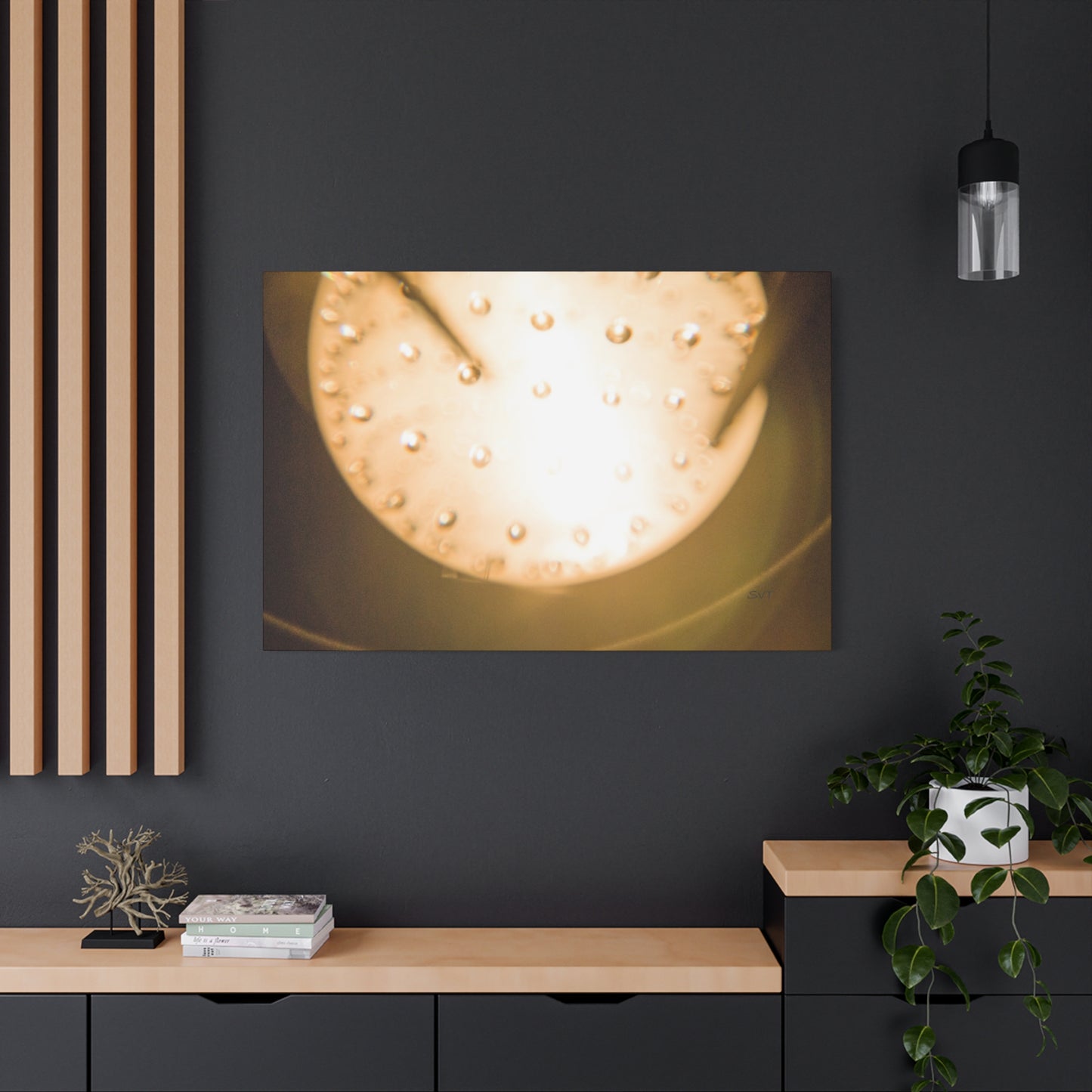 SUN GLOBE - Matte Canvas, Stretched, 1.25"