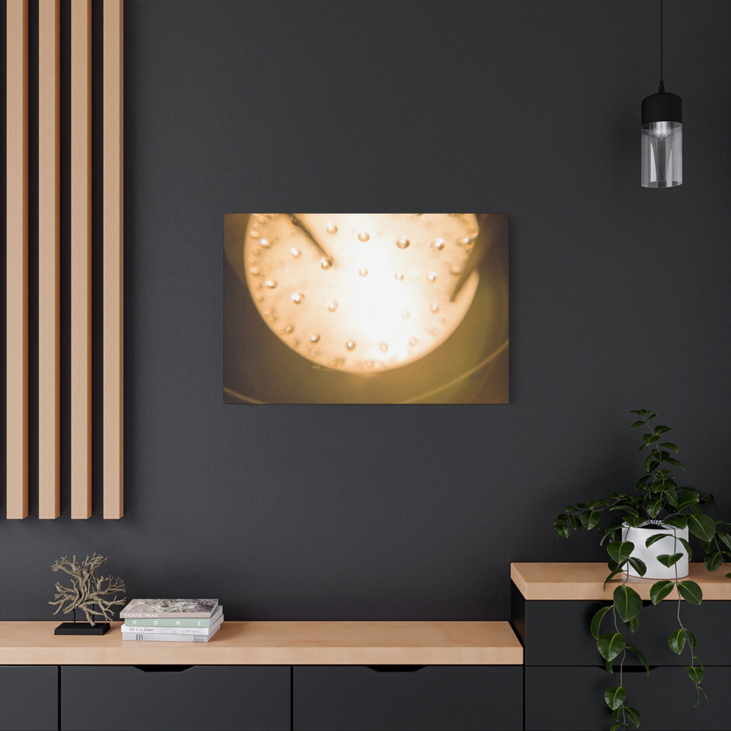 SUN GLOBE - Matte Canvas, Stretched, 1.25"