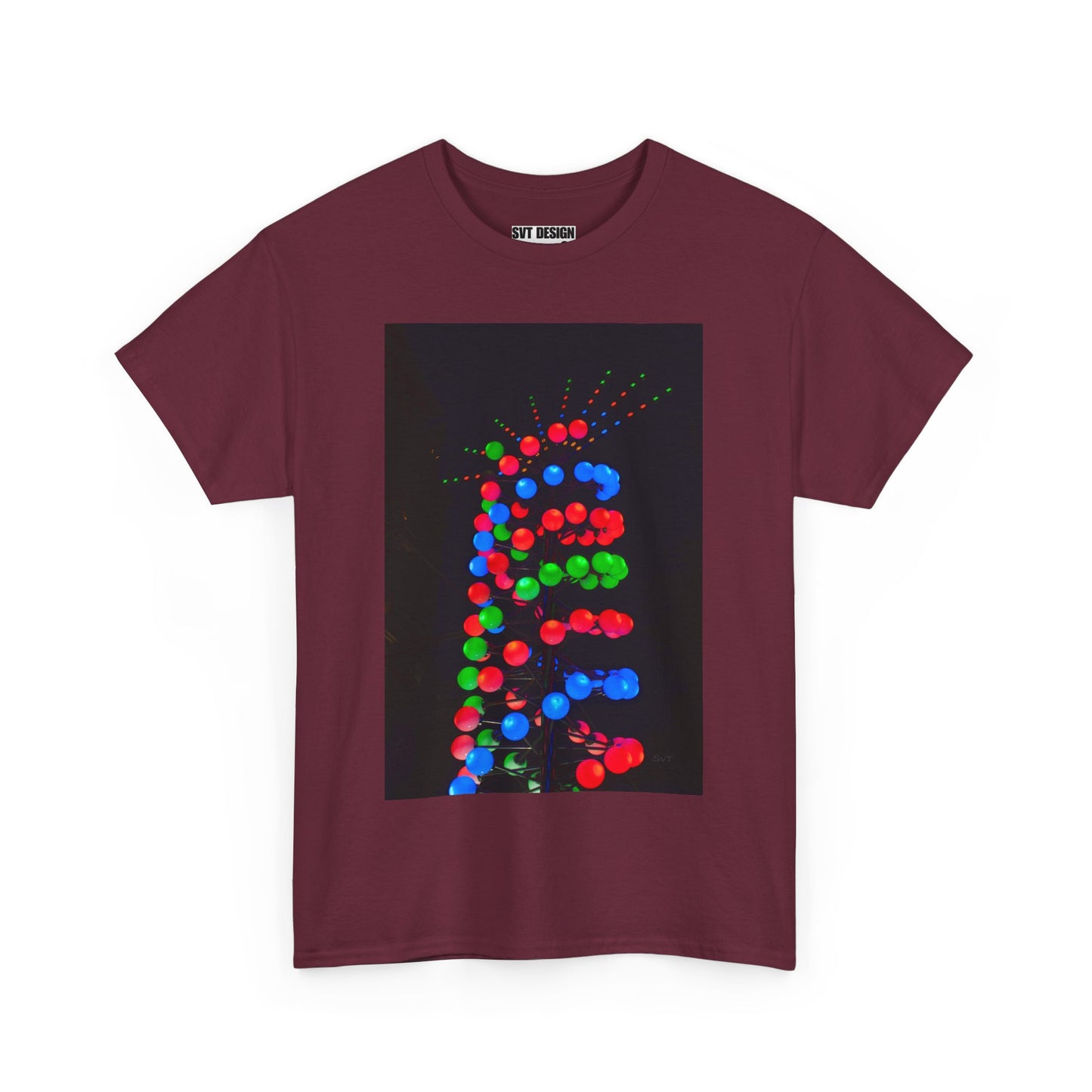 DISCO LIGHTS - Unisex Artistic Photographic Design T-Shirt Tee