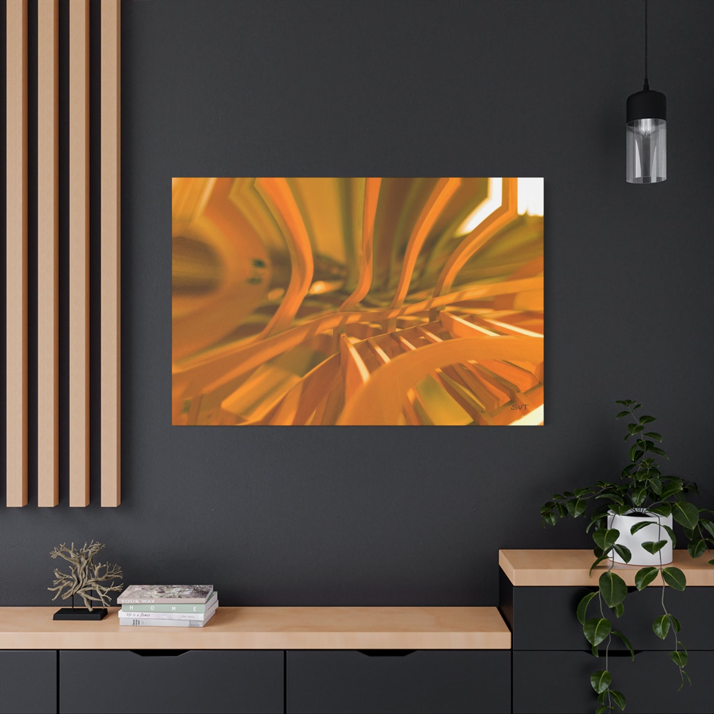 BEAMS - Matte Canvas, Stretched, 1.25"