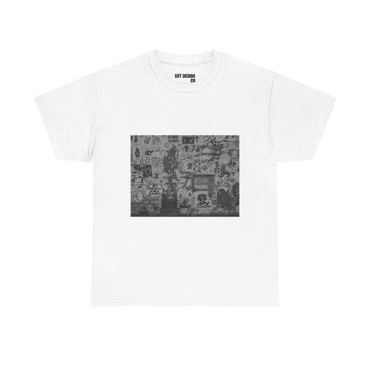 TELEVISION - Unisex Artistic Black & White Design T-Shirt Tee