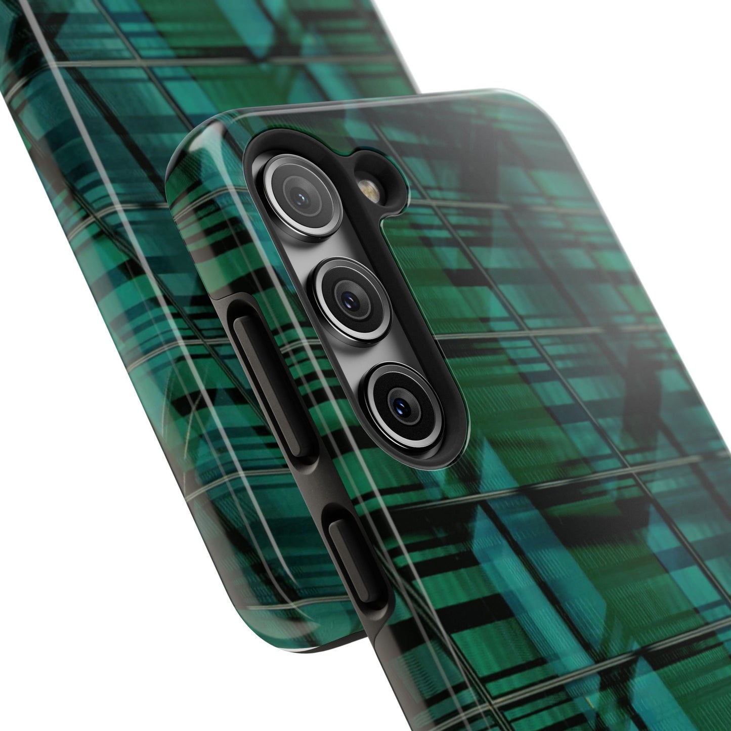 An iPhone or Samsung Tough Phone Case - GLASS - iPhone 16 & 15 - Samsung Galaxy S24 - Durable, Protective Cases for Everyday Adventures, Great for Gifts, Birthdays, Holidays, Original Art Design