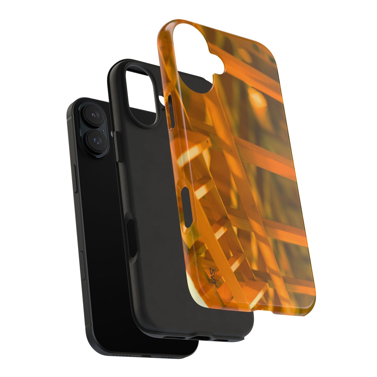 An iPhone or  Samsung Tough Phone Case - BEAMS - iPhone 16 & 15 - Samsung Galaxy S24 - Durable, Protective Cases for Everyday Adventures, Great for Gifts, Birthdays, Holidays, Original Art Design