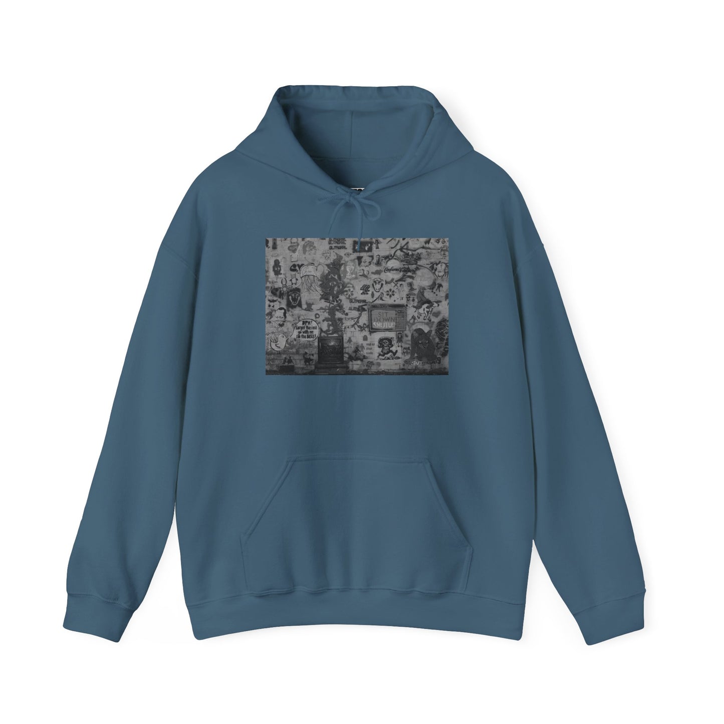 TELEVISION - Hooded Hoodie Sweatshirt - Cozy Unisex Pullover Jumper for Positive Vibes, Gift for Friends, Everyday Comfort, Self-Expression