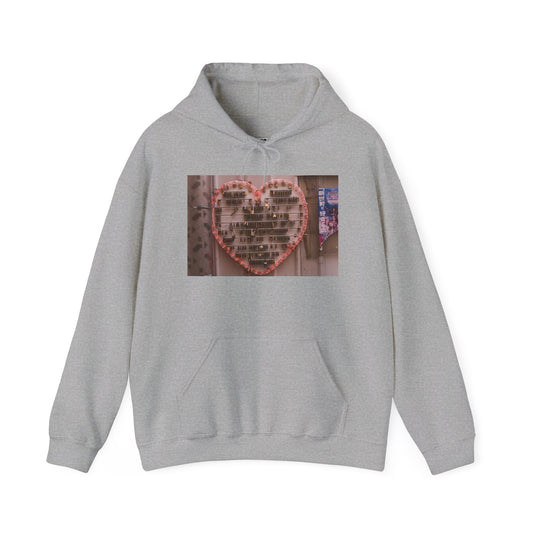 A LOVER'S BOND - Hooded Hoodie Sweatshirt - Cozy Unisex Pullover Jumper for Positive Vibes, Gift for Friends, Everyday Comfort, Self-Expressio