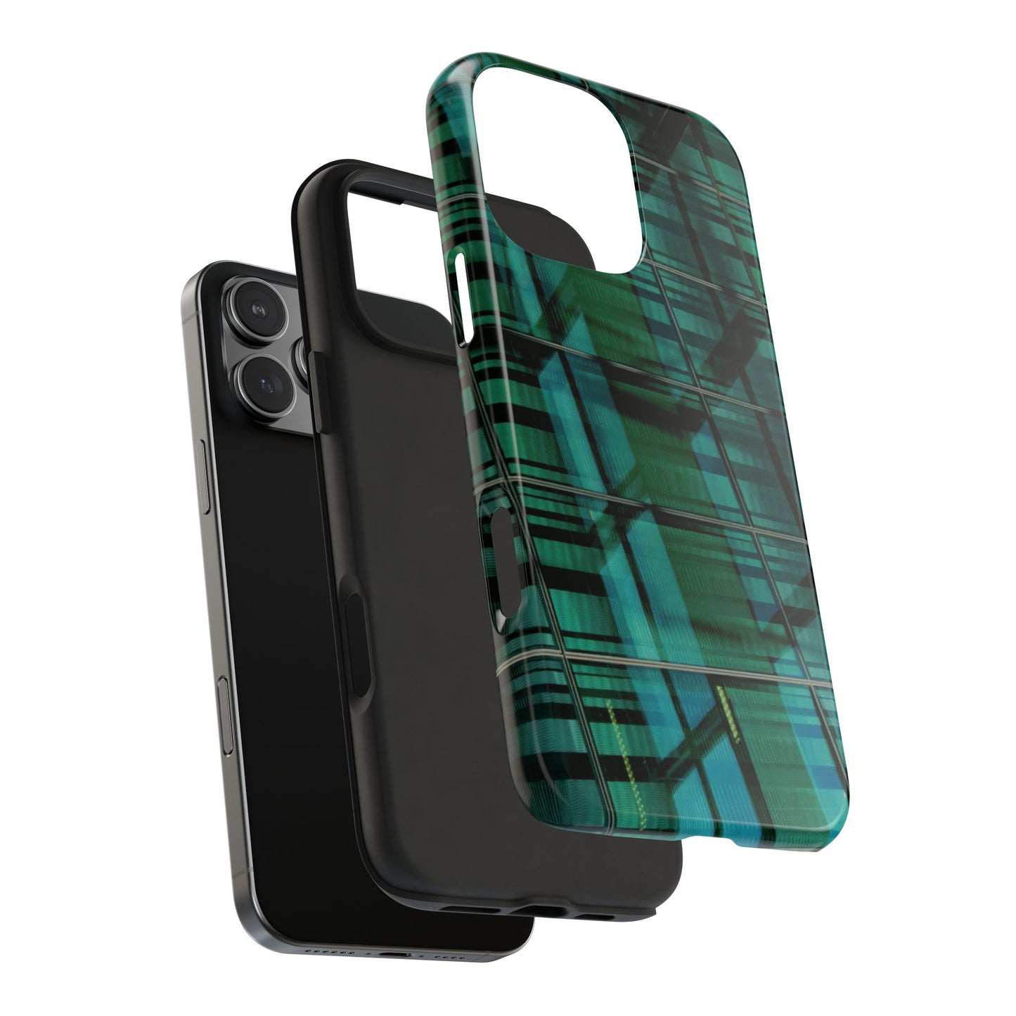 An iPhone or Samsung Tough Phone Case - GLASS - iPhone 16 & 15 - Samsung Galaxy S24 - Durable, Protective Cases for Everyday Adventures, Great for Gifts, Birthdays, Holidays, Original Art Design