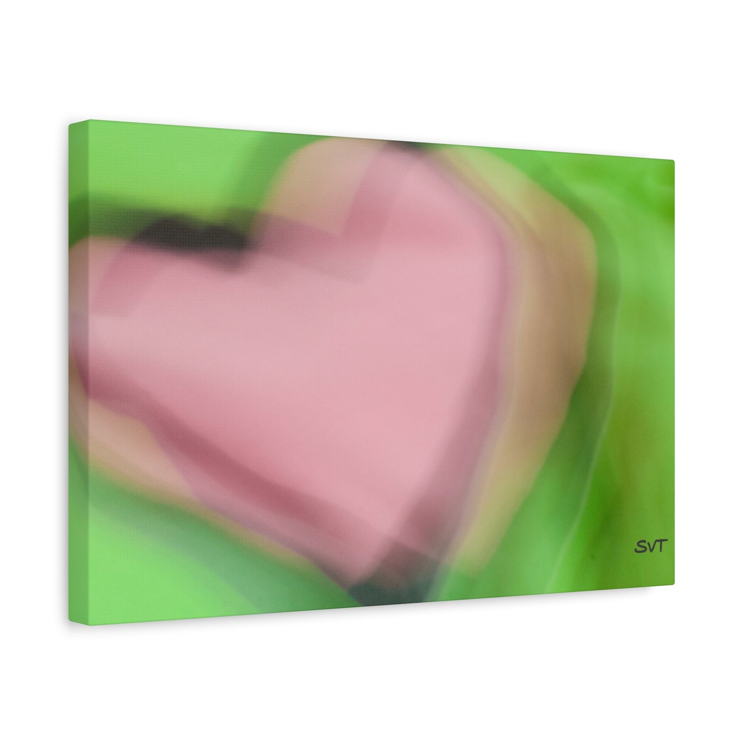 PINK HEART - Matte Canvas, Stretched, 1.25"