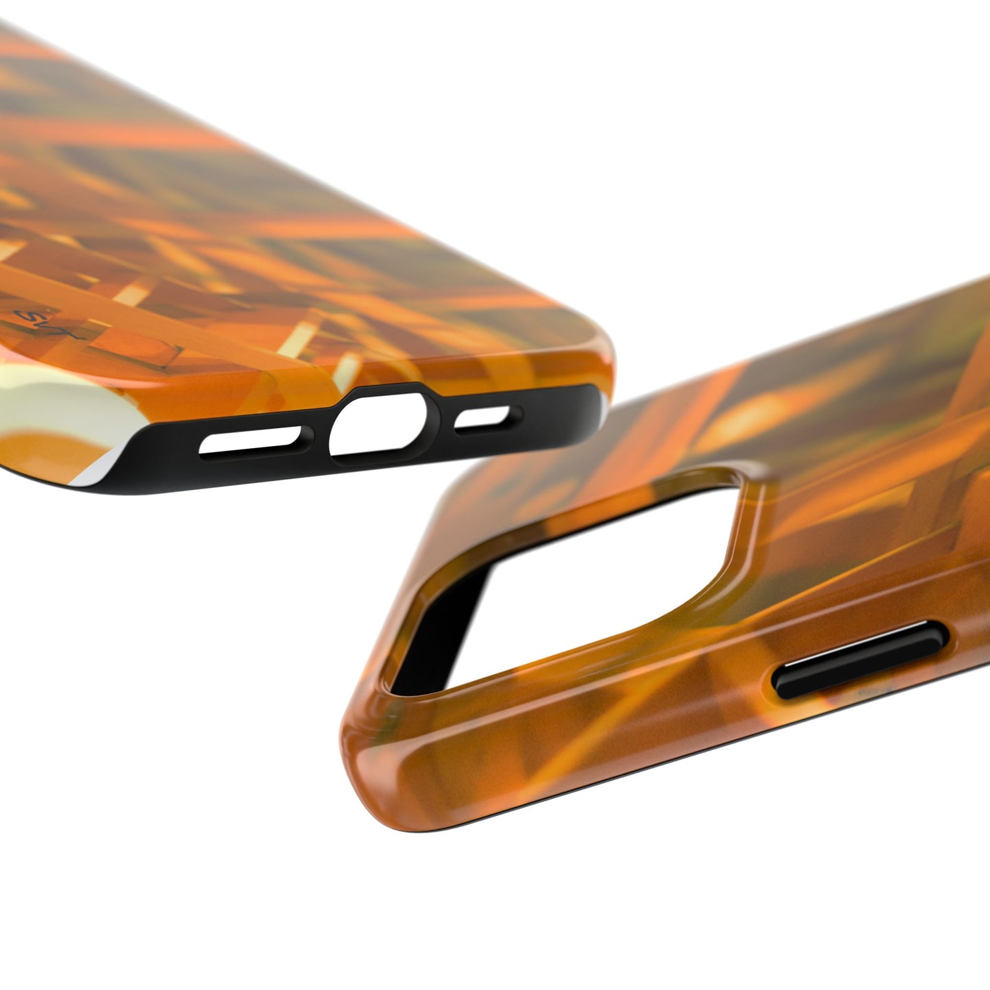 An iPhone or  Samsung Tough Phone Case - BEAMS - iPhone 16 & 15 - Samsung Galaxy S24 - Durable, Protective Cases for Everyday Adventures, Great for Gifts, Birthdays, Holidays, Original Art Design