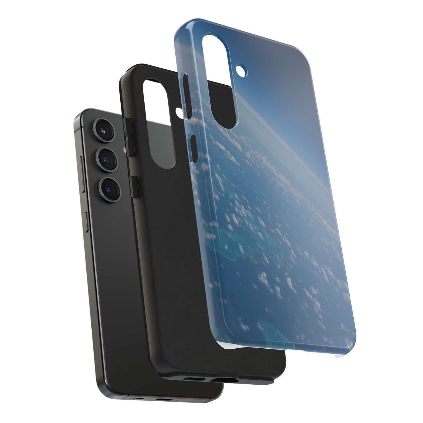An iPhone or Samsung Tough Phone Case - SKY - iPhone 16 & 15 - Samsung Galaxy S24 - Durable, Protective Cases for Everyday Adventures, Great for Gifts, Birthdays, Holidays, Original Art Design