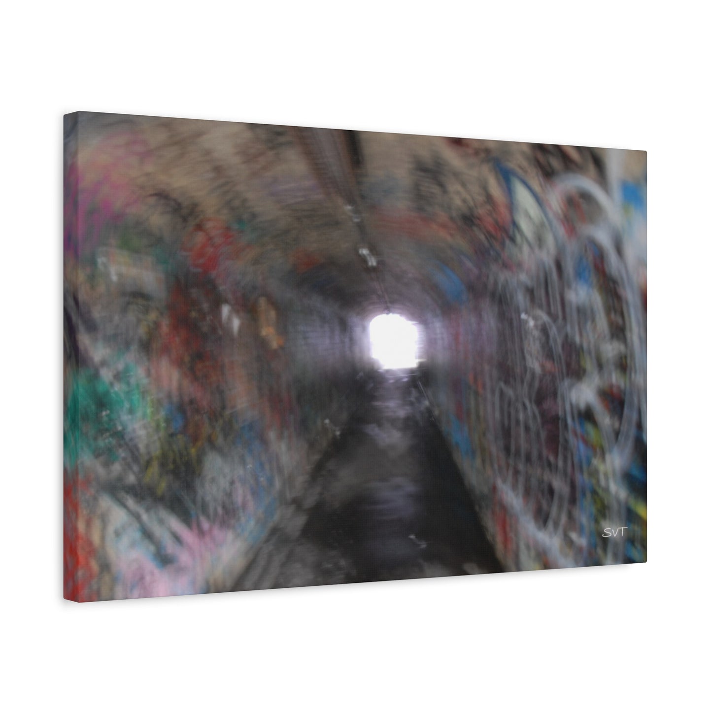 THE LIGHT AT THE END OF THE TUNNEL - Matte Canvas, Stretched, 1.25"