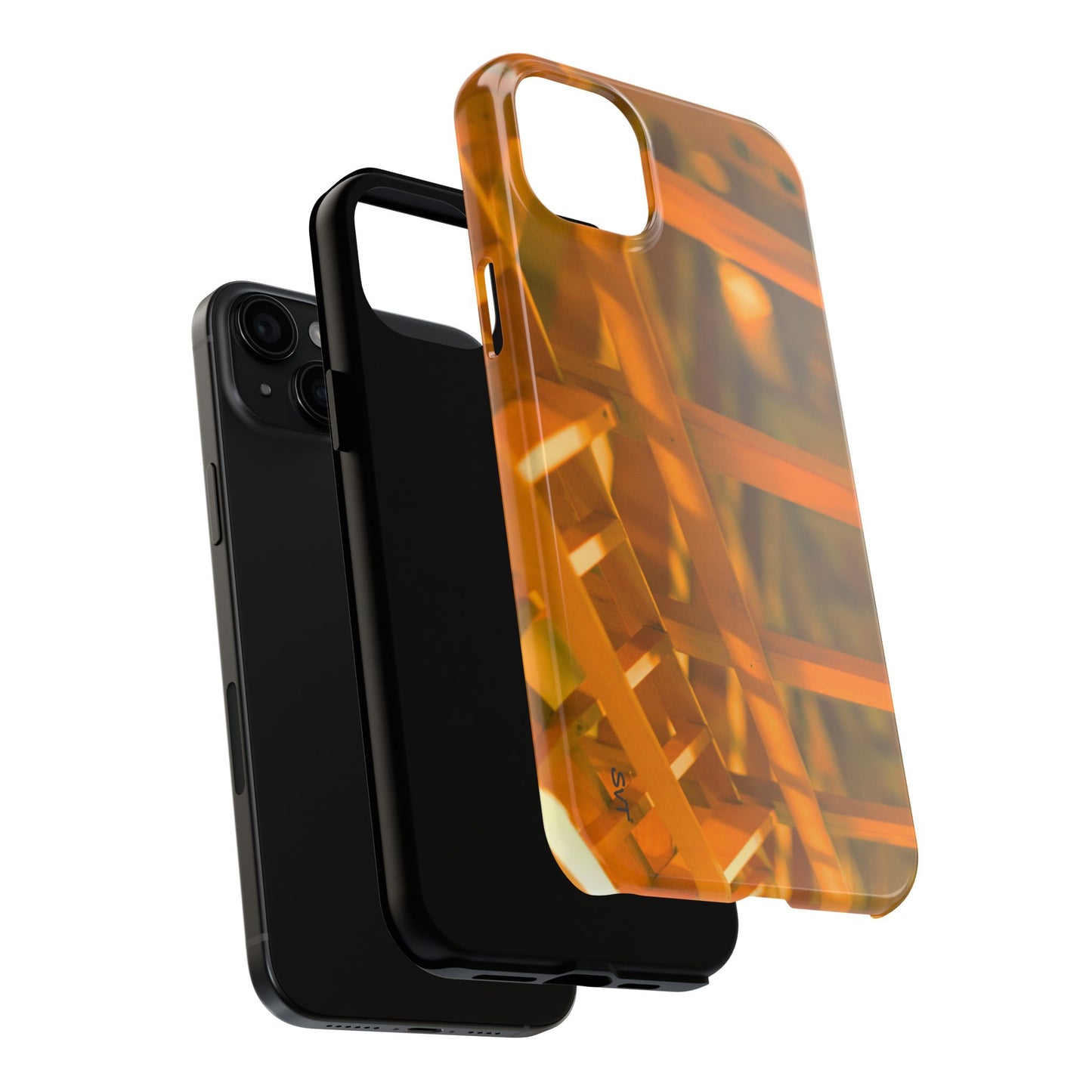 An iPhone or  Samsung Tough Phone Case - BEAMS - iPhone 16 & 15 - Samsung Galaxy S24 - Durable, Protective Cases for Everyday Adventures, Great for Gifts, Birthdays, Holidays, Original Art Design