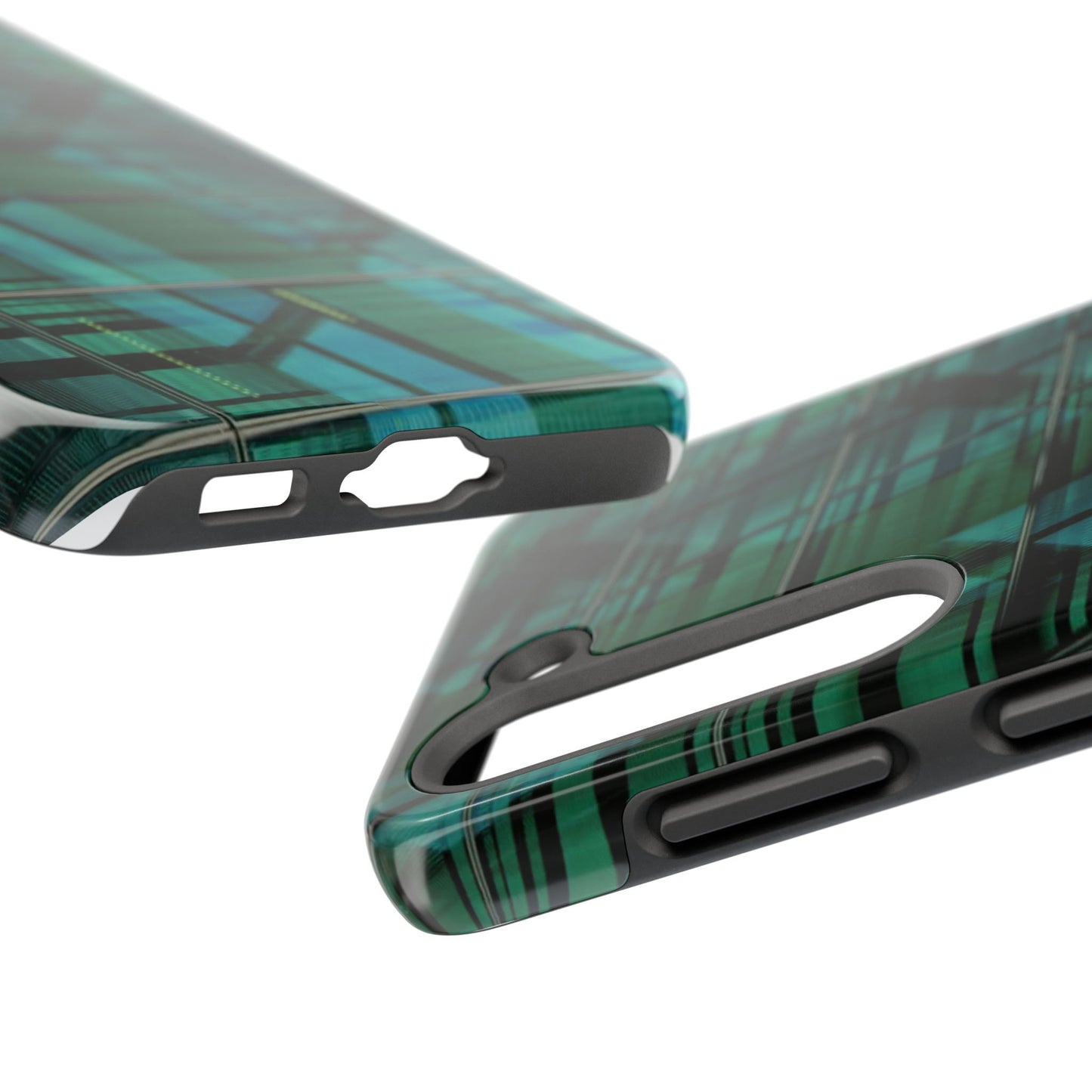 An iPhone or Samsung Tough Phone Case - GLASS - iPhone 16 & 15 - Samsung Galaxy S24 - Durable, Protective Cases for Everyday Adventures, Great for Gifts, Birthdays, Holidays, Original Art Design