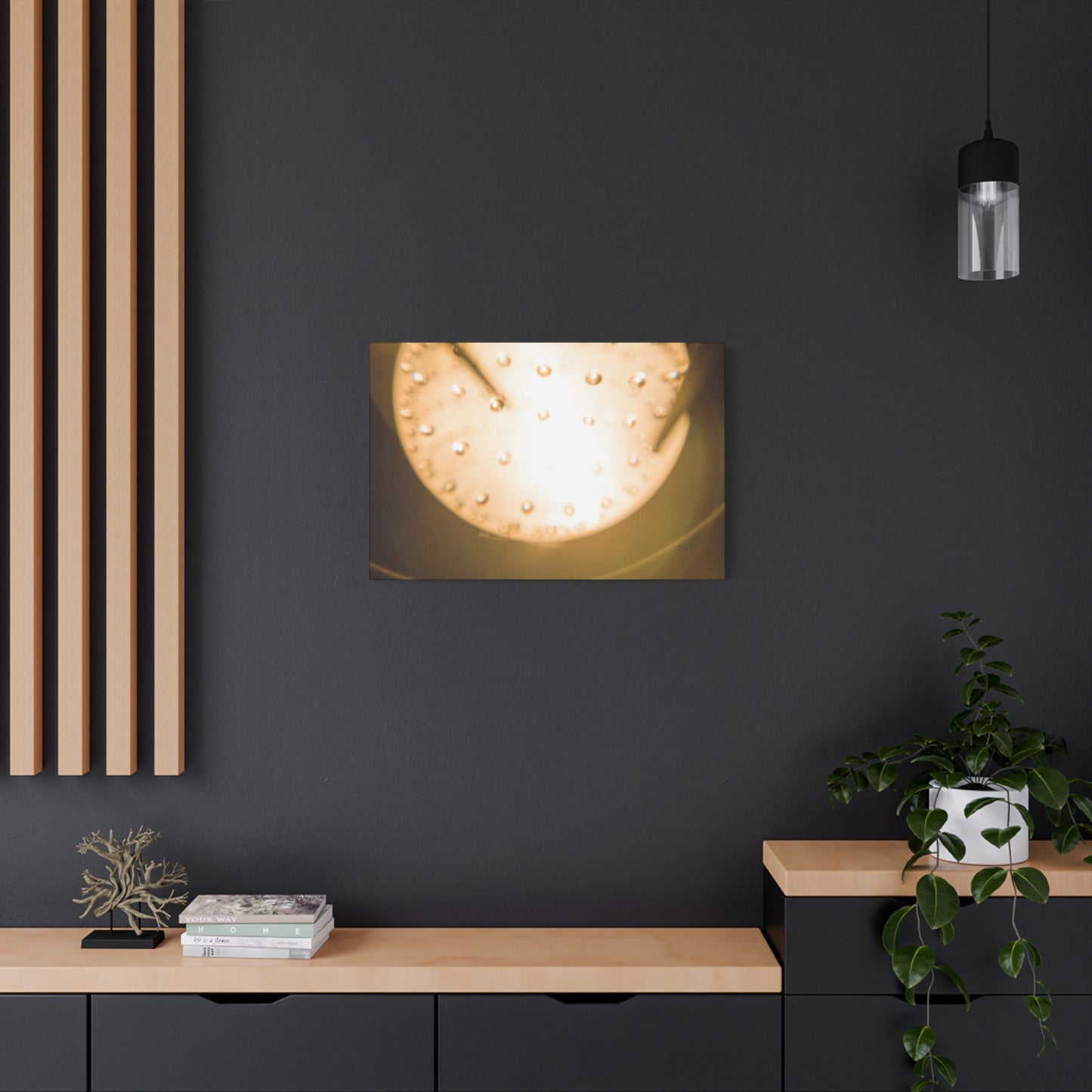 SUN GLOBE - Matte Canvas, Stretched, 1.25"