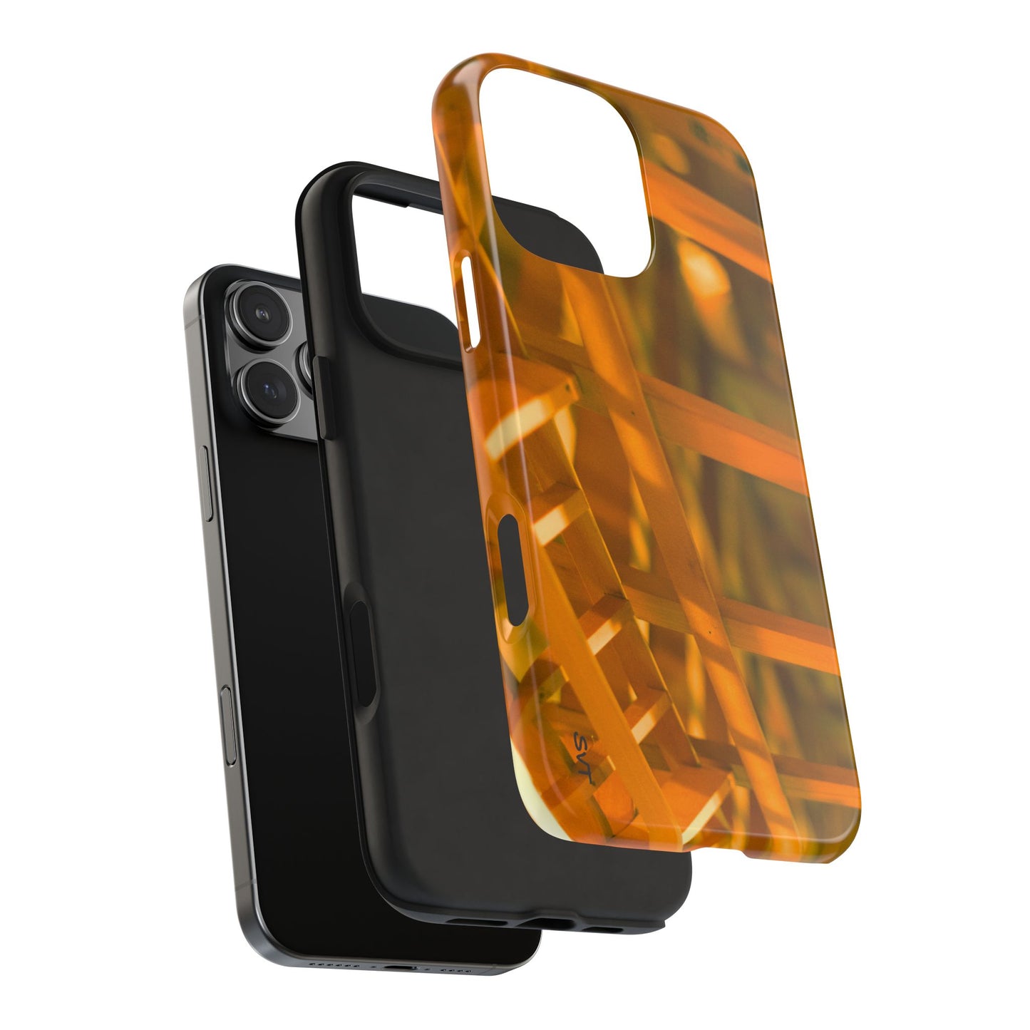 An iPhone or  Samsung Tough Phone Case - BEAMS - iPhone 16 & 15 - Samsung Galaxy S24 - Durable, Protective Cases for Everyday Adventures, Great for Gifts, Birthdays, Holidays, Original Art Design