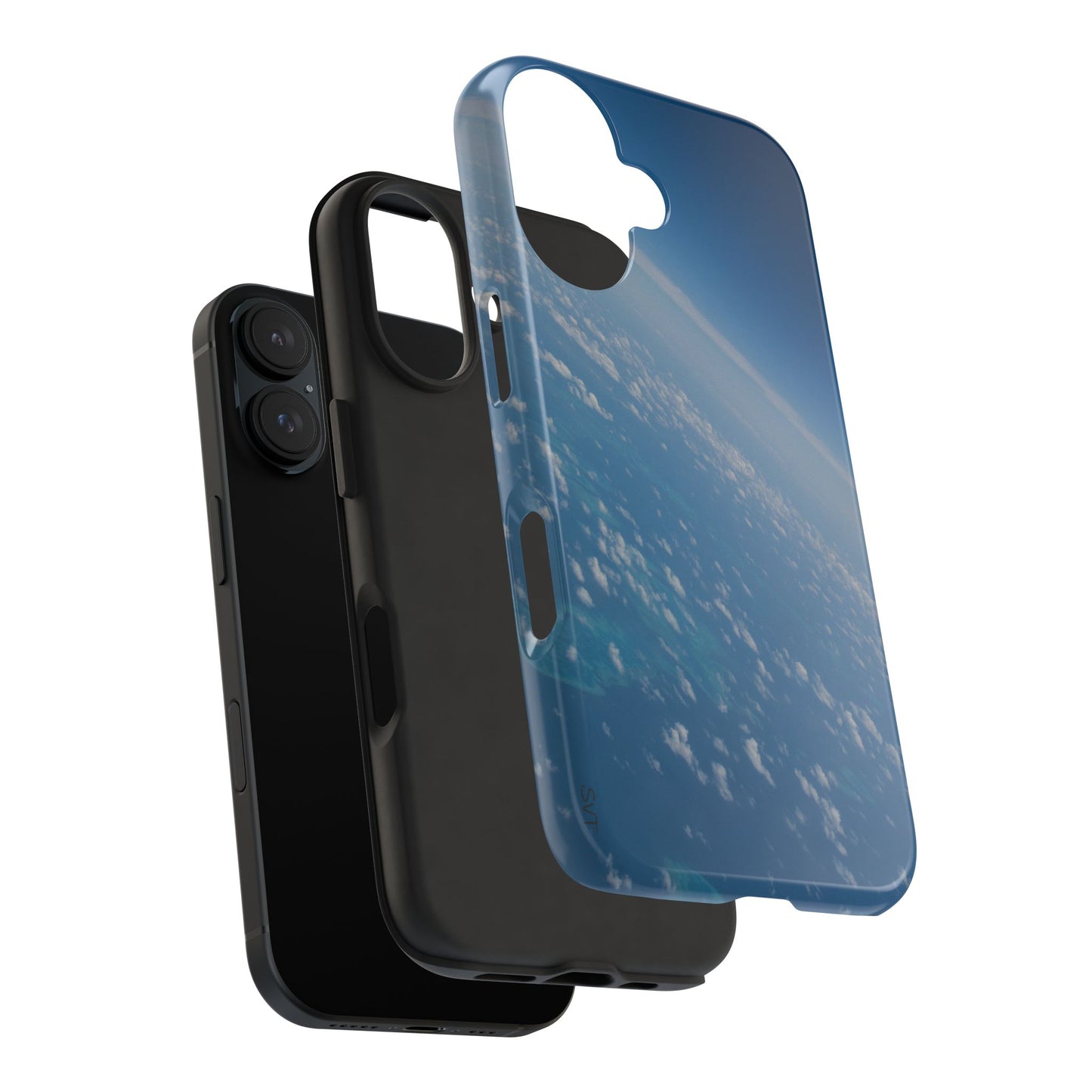 An iPhone or Samsung Tough Phone Case - SKY - iPhone 16 & 15 - Samsung Galaxy S24 - Durable, Protective Cases for Everyday Adventures, Great for Gifts, Birthdays, Holidays, Original Art Design
