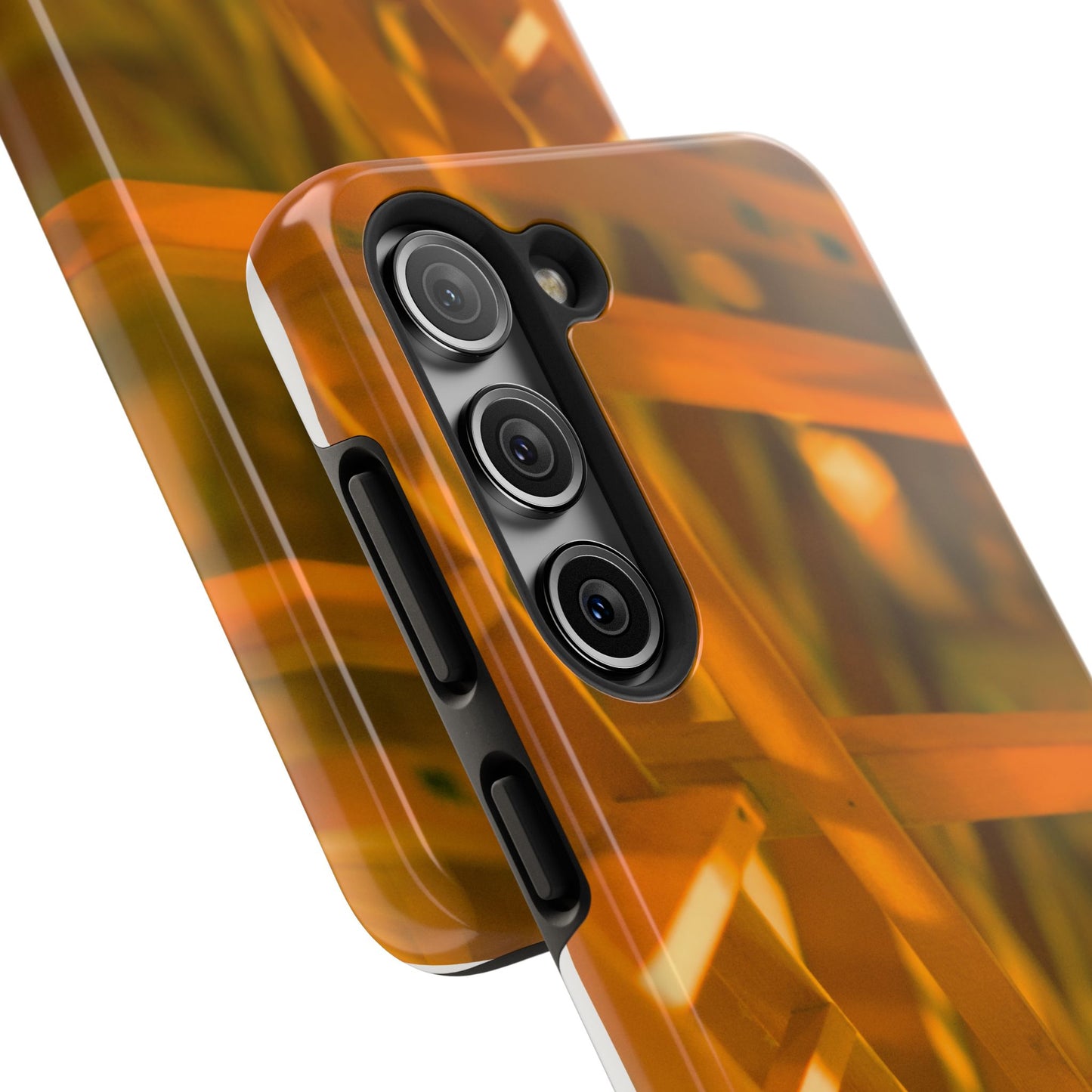 An iPhone or  Samsung Tough Phone Case - BEAMS - iPhone 16 & 15 - Samsung Galaxy S24 - Durable, Protective Cases for Everyday Adventures, Great for Gifts, Birthdays, Holidays, Original Art Design