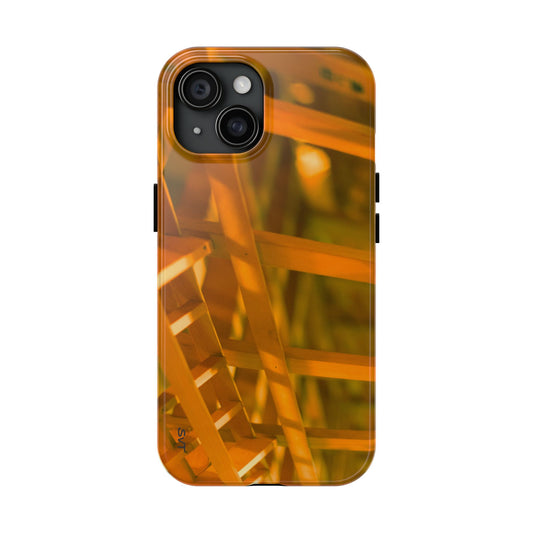 An iPhone or  Samsung Tough Phone Case - BEAMS - iPhone 16 & 15 - Samsung Galaxy S24 - Durable, Protective Cases for Everyday Adventures, Great for Gifts, Birthdays, Holidays, Original Art Design