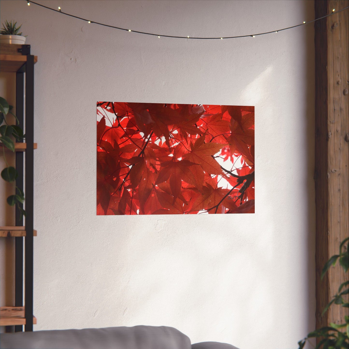 FALL FOLIAGE - Matte Poster, Wall Art, Home Decor, Seasonal Decoration, Gift for Nature Lovers, Fall Artwork