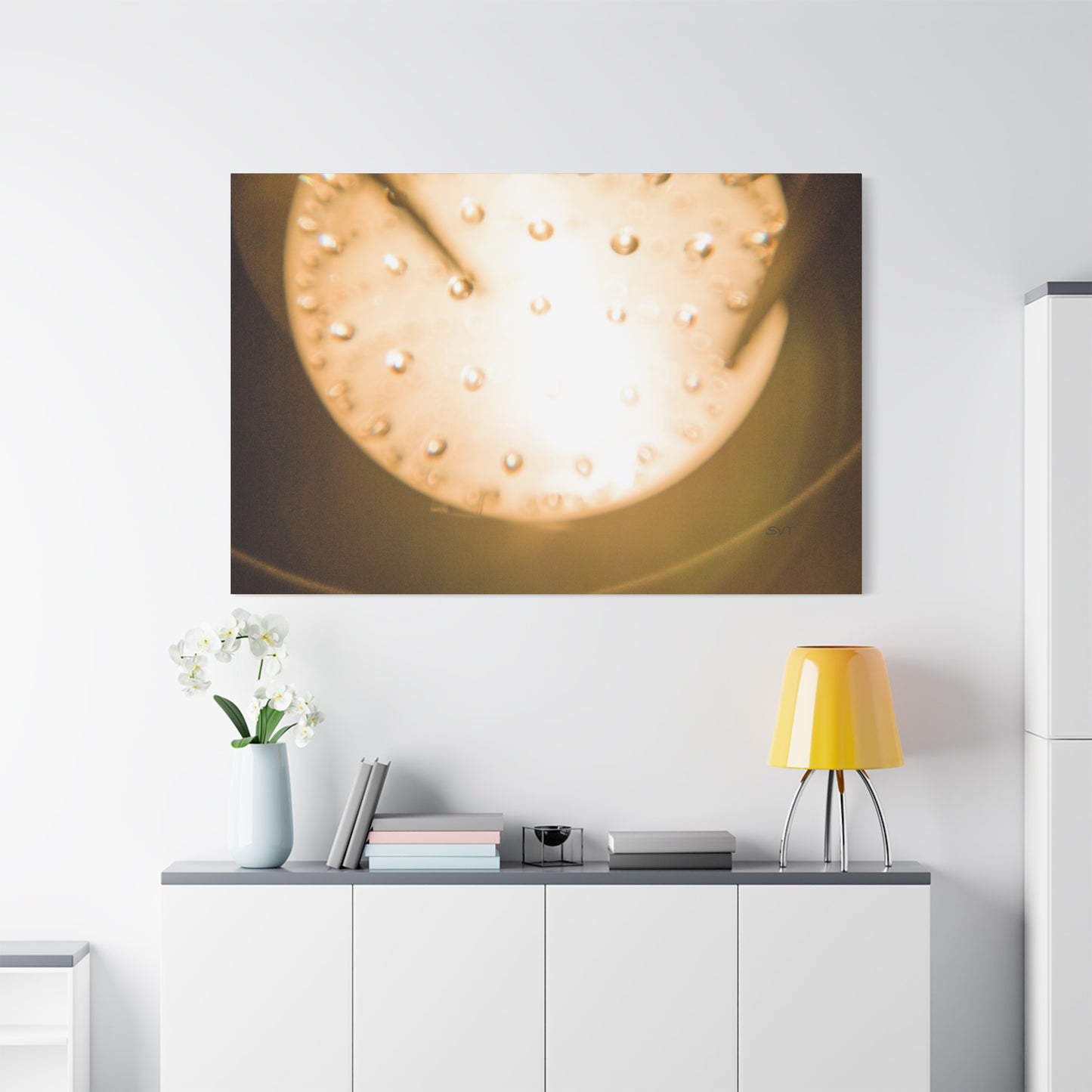 SUN GLOBE - Matte Canvas, Stretched, 1.25"
