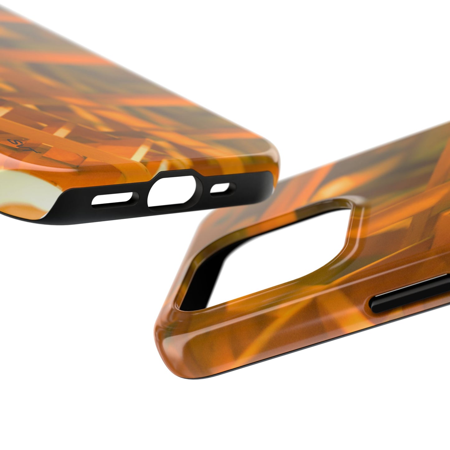 An iPhone or  Samsung Tough Phone Case - BEAMS - iPhone 16 & 15 - Samsung Galaxy S24 - Durable, Protective Cases for Everyday Adventures, Great for Gifts, Birthdays, Holidays, Original Art Design