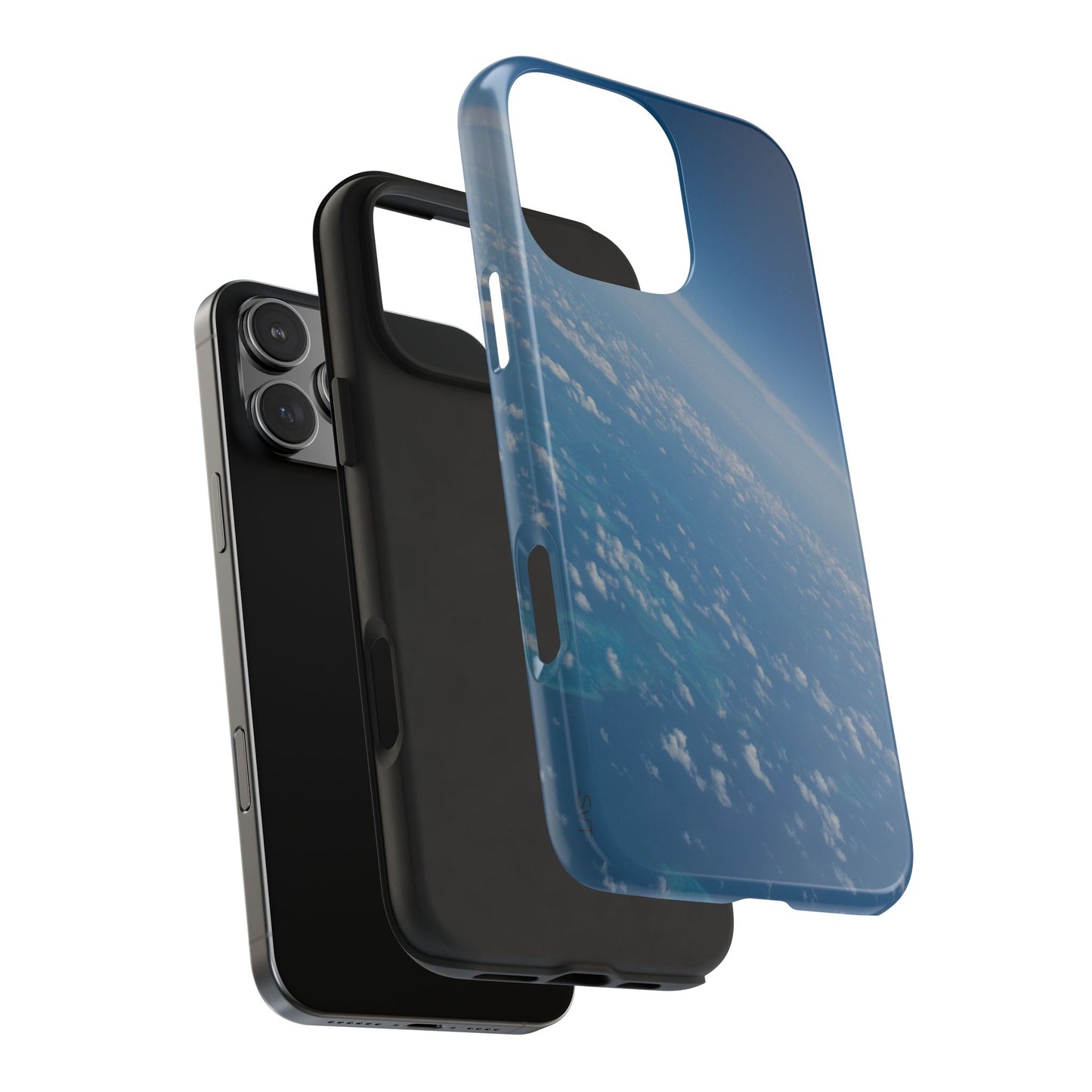 An iPhone or Samsung Tough Phone Case - SKY - iPhone 16 & 15 - Samsung Galaxy S24 - Durable, Protective Cases for Everyday Adventures, Great for Gifts, Birthdays, Holidays, Original Art Design