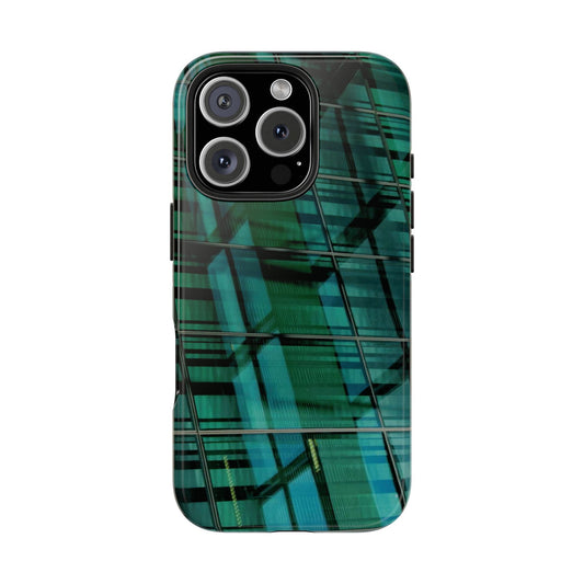 An iPhone or Samsung Tough Phone Case - GLASS - iPhone 16 & 15 - Samsung Galaxy S24 - Durable, Protective Cases for Everyday Adventures, Great for Gifts, Birthdays, Holidays, Original Art Design