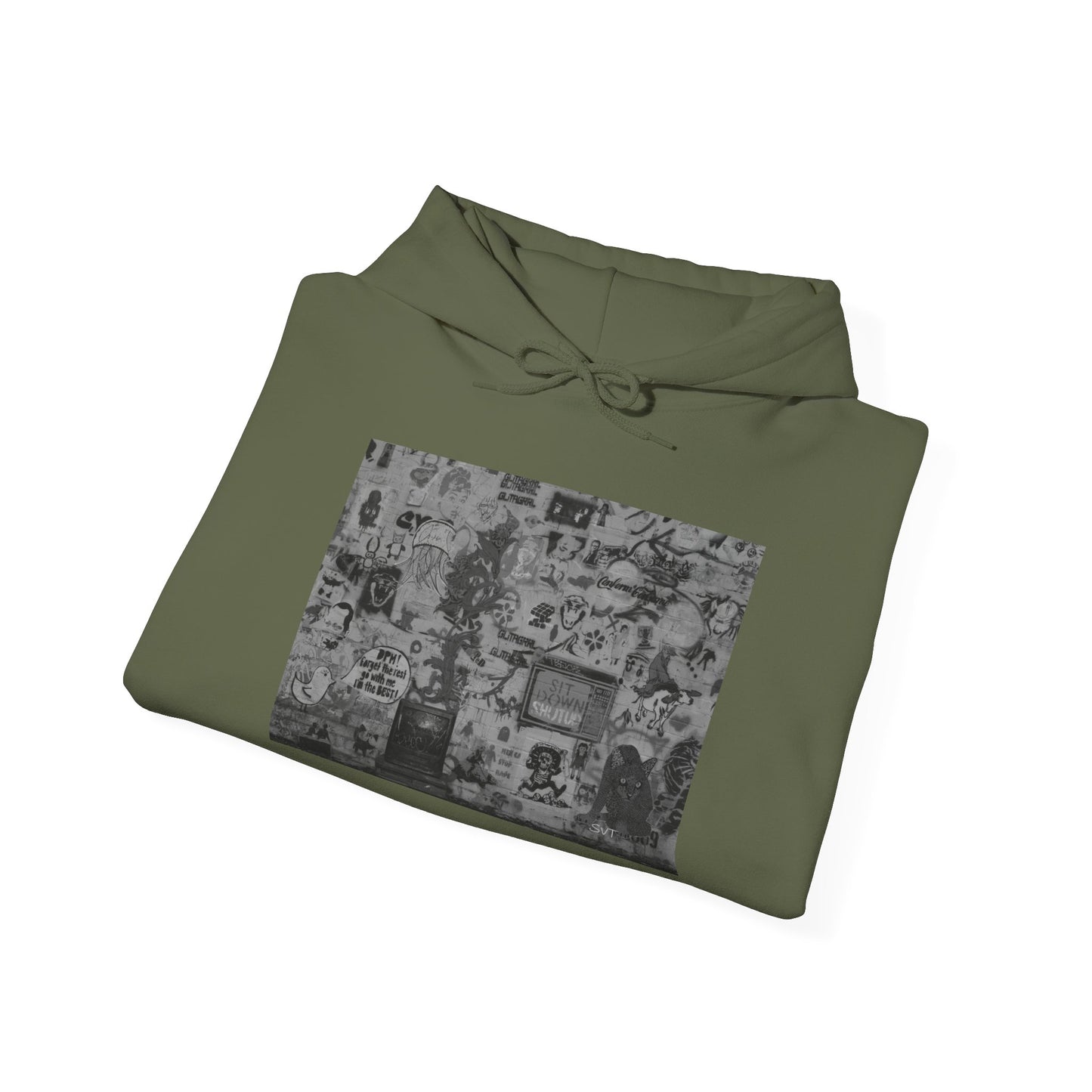 TELEVISION - Hooded Hoodie Sweatshirt - Cozy Unisex Pullover Jumper for Positive Vibes, Gift for Friends, Everyday Comfort, Self-Expression