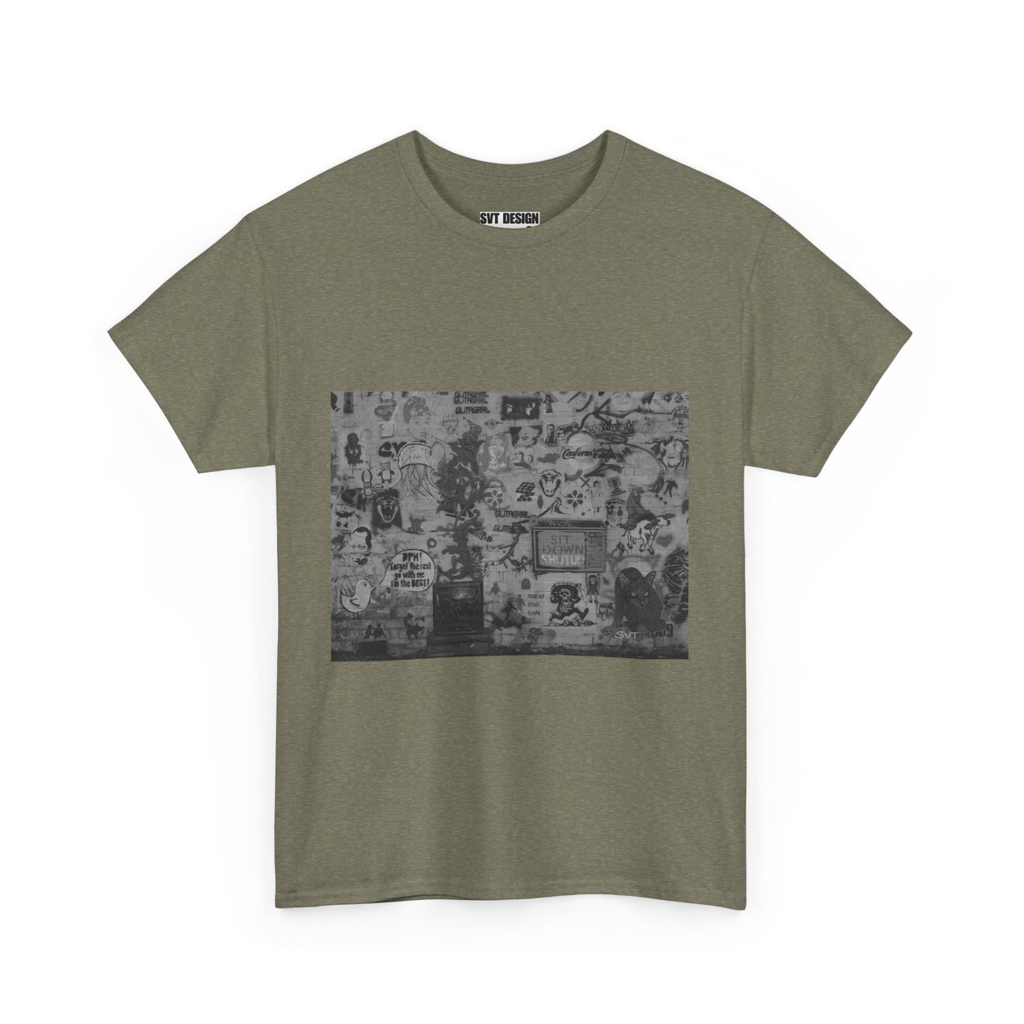 TELEVISION - Unisex Artistic Black & White Design T-Shirt Tee