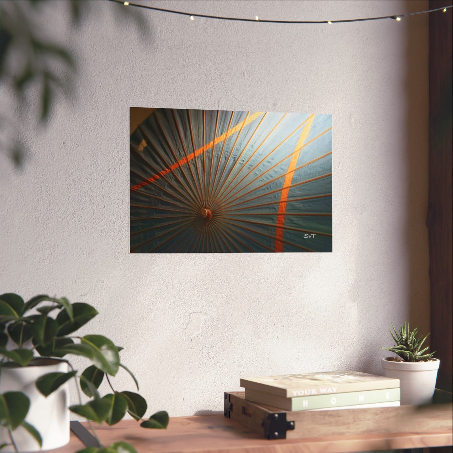 JAPANESE UMBRELLA - Matte Poster, Wall Art, Home Decor, Seasonal Decoration, Gift for Nature Lovers, Fall Artwork