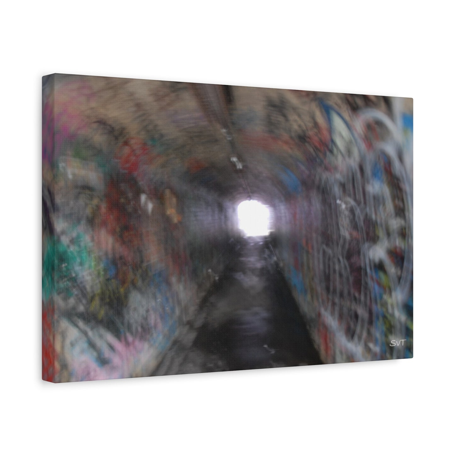 THE LIGHT AT THE END OF THE TUNNEL - Matte Canvas, Stretched, 1.25"