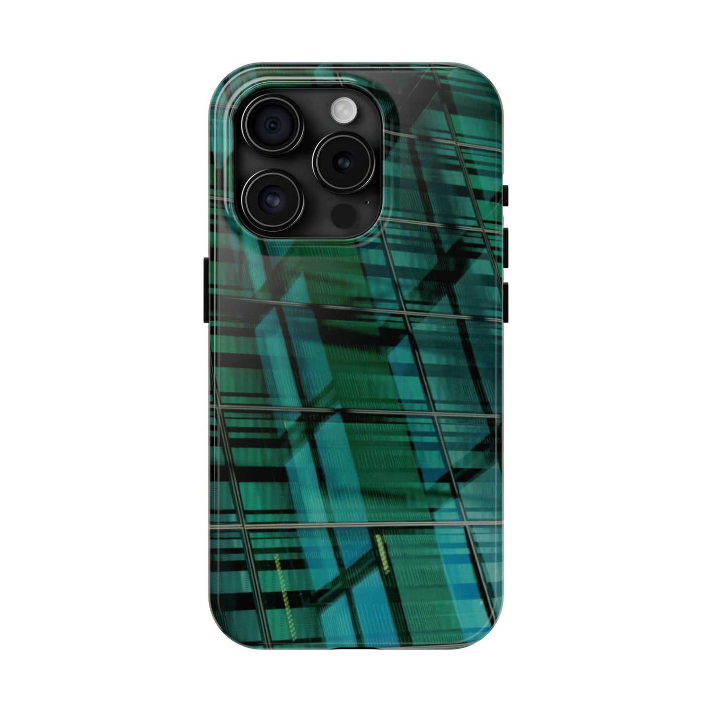 An iPhone or Samsung Tough Phone Case - GLASS - iPhone 16 & 15 - Samsung Galaxy S24 - Durable, Protective Cases for Everyday Adventures, Great for Gifts, Birthdays, Holidays, Original Art Design