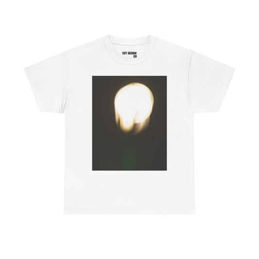 The Moon is a Lightbulb Breaking - Unisex Artistic Night Light Design T-Shirt Tee