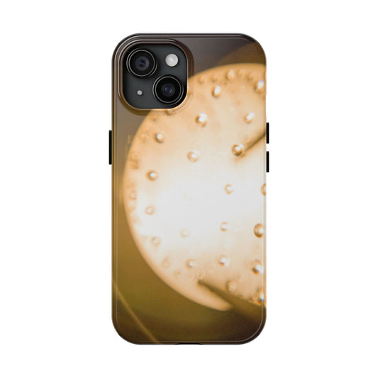An iPhone or  Samsung Tough Phone Case - SUN GLOBE - iPhone 16 & 15 - Samsung Galaxy S24 - Durable, Protective Cases for Everyday Adventures, Great for Gifts, Birthdays, Holidays, Original Art Design