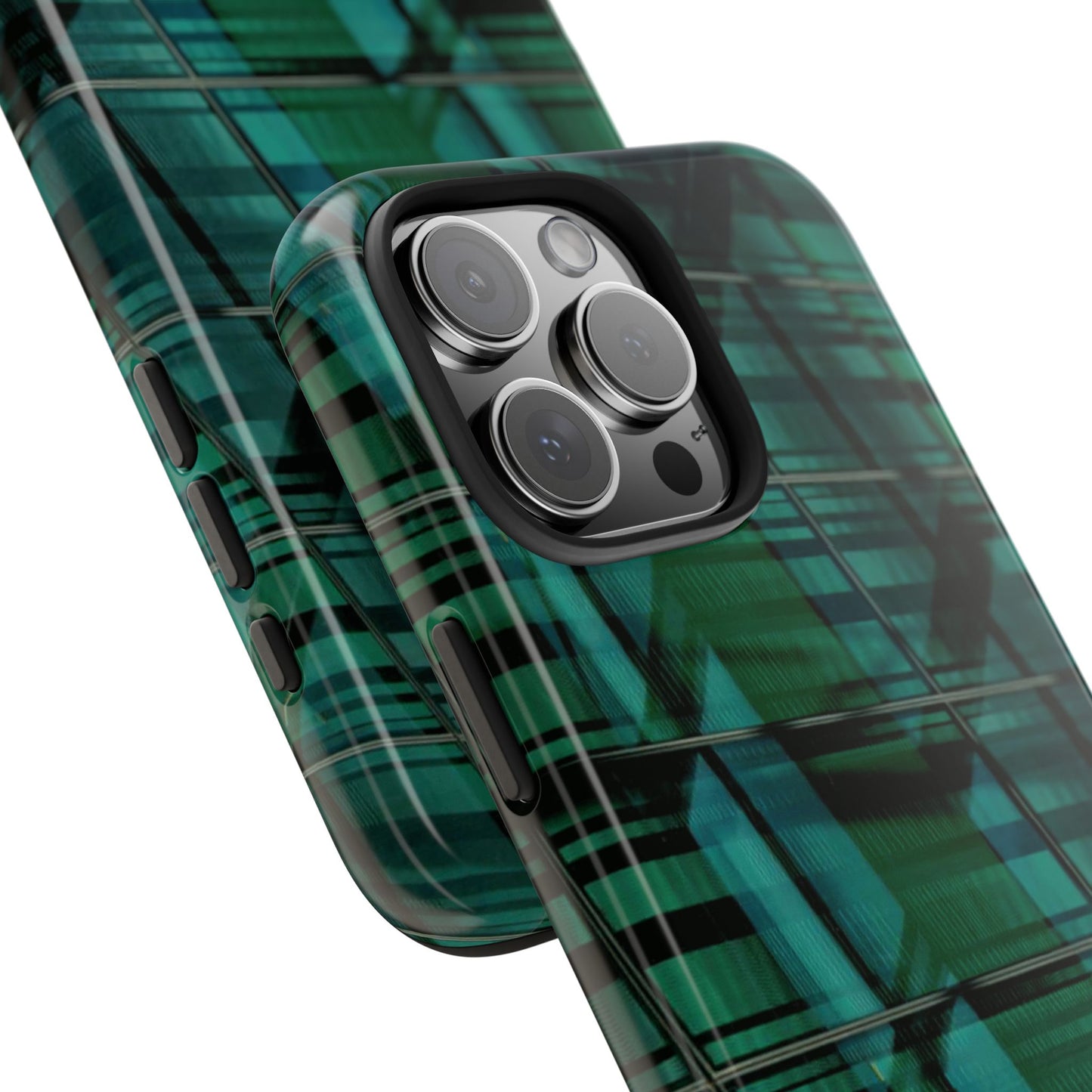 An iPhone or Samsung Tough Phone Case - GLASS - iPhone 16 & 15 - Samsung Galaxy S24 - Durable, Protective Cases for Everyday Adventures, Great for Gifts, Birthdays, Holidays, Original Art Design