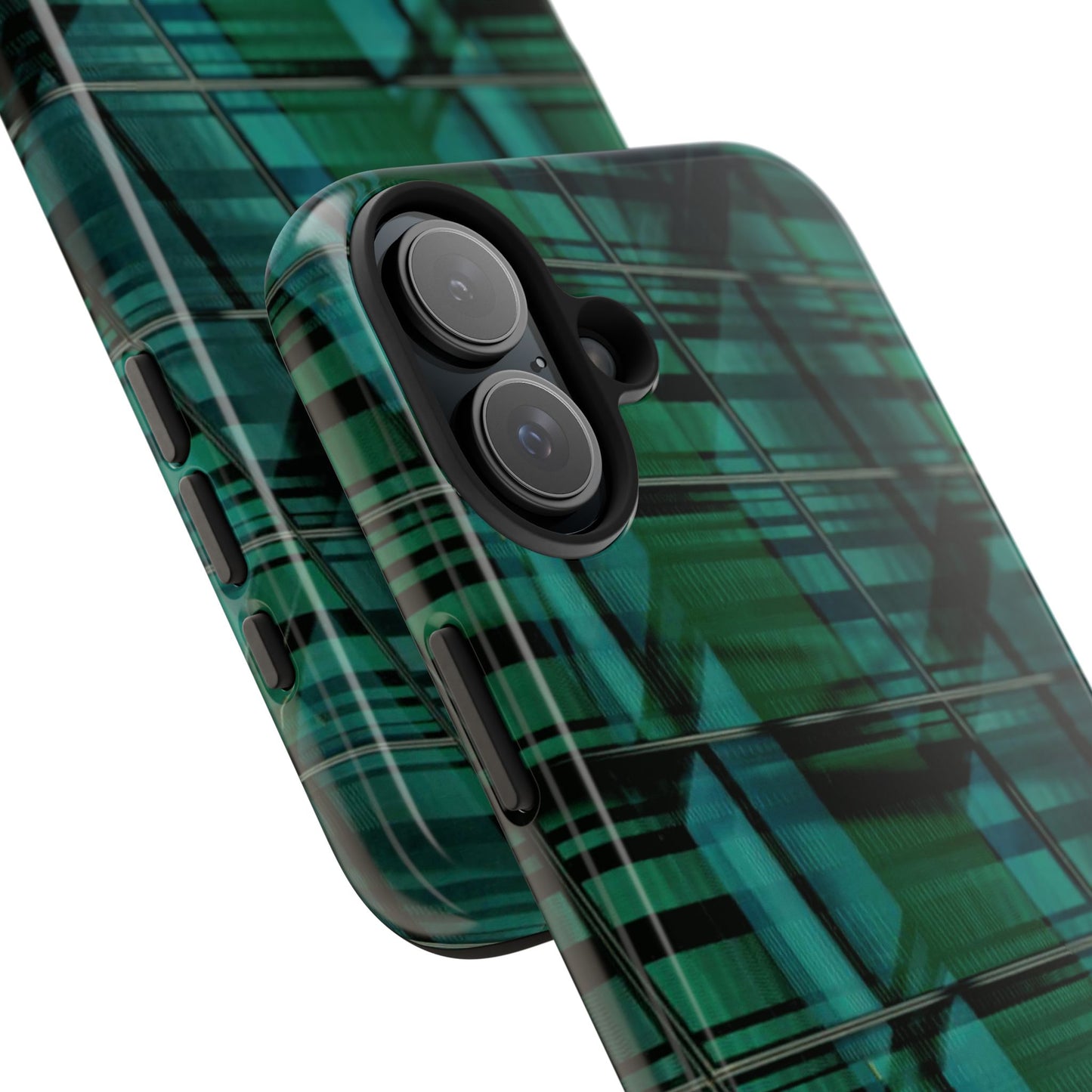 An iPhone or Samsung Tough Phone Case - GLASS - iPhone 16 & 15 - Samsung Galaxy S24 - Durable, Protective Cases for Everyday Adventures, Great for Gifts, Birthdays, Holidays, Original Art Design