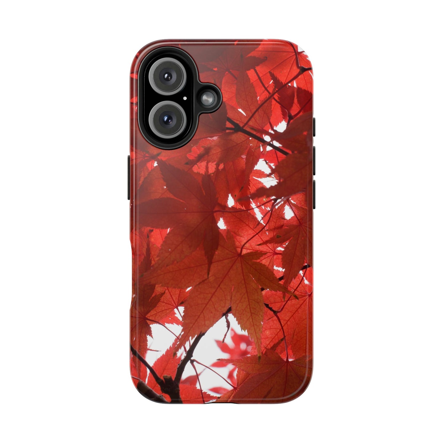 An iPhone or Samsung Tough Phone Case - FALL FOLIAGE - iPhone 16 & 15 - Samsung Galaxy S24 - Durable, Protective Cases for Everyday Adventures, Great for Gifts, Birthdays, Holidays, Original Art Design