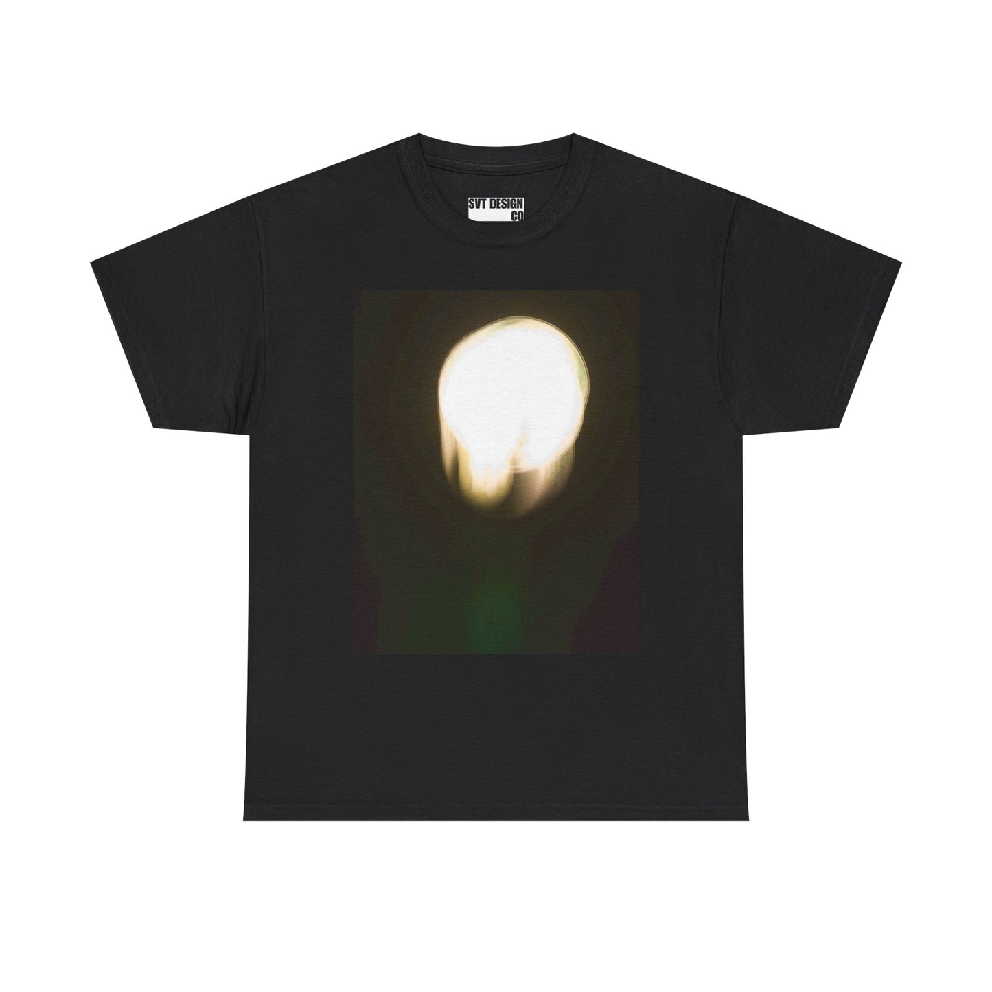 The Moon is a Lightbulb Breaking - Unisex Artistic Night Light Design T-Shirt Tee